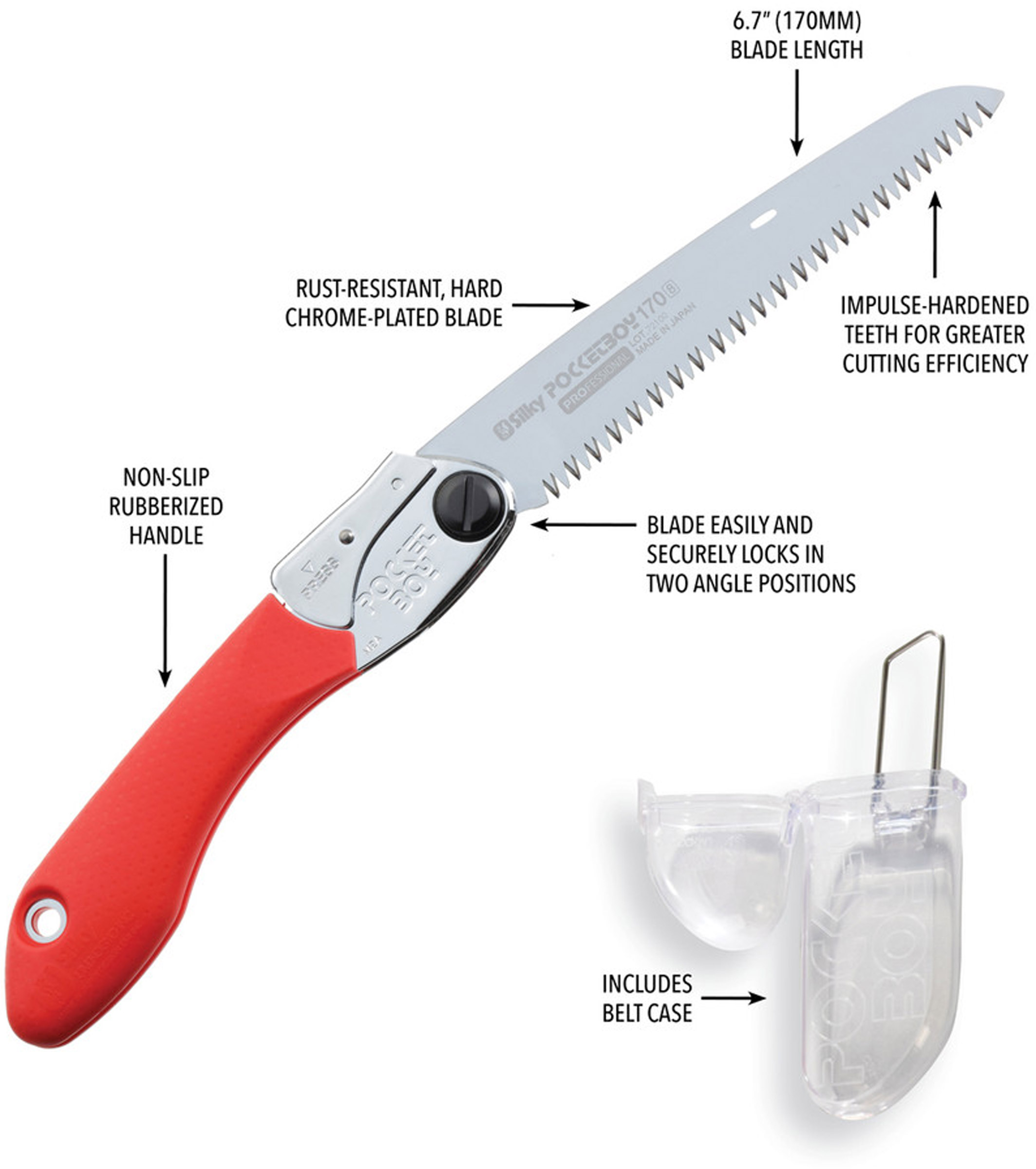 Pocketboy Large Teeth Foldesav