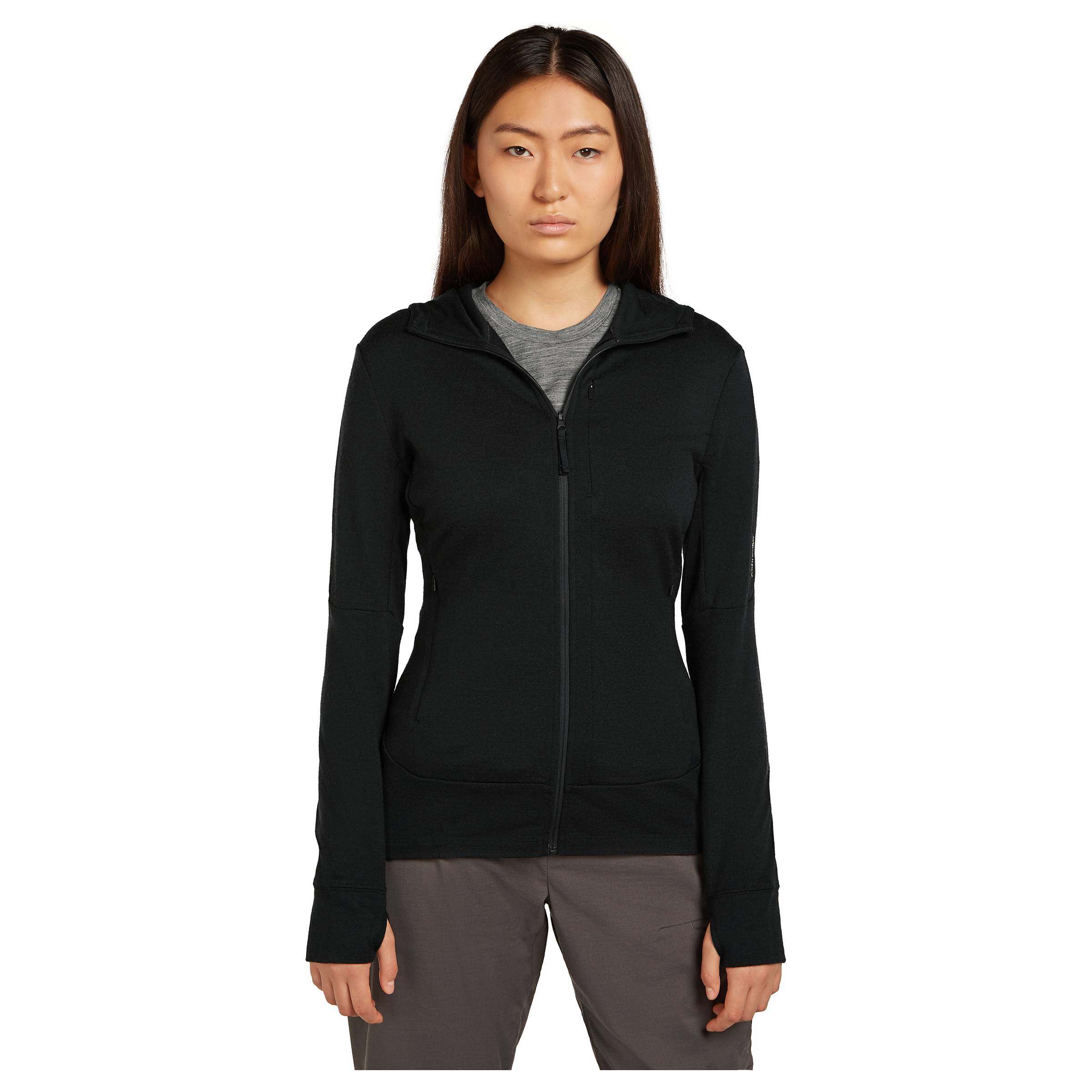 Merino 260 Quantum IV LS Zip Hoodie Dame Icebreaker dame