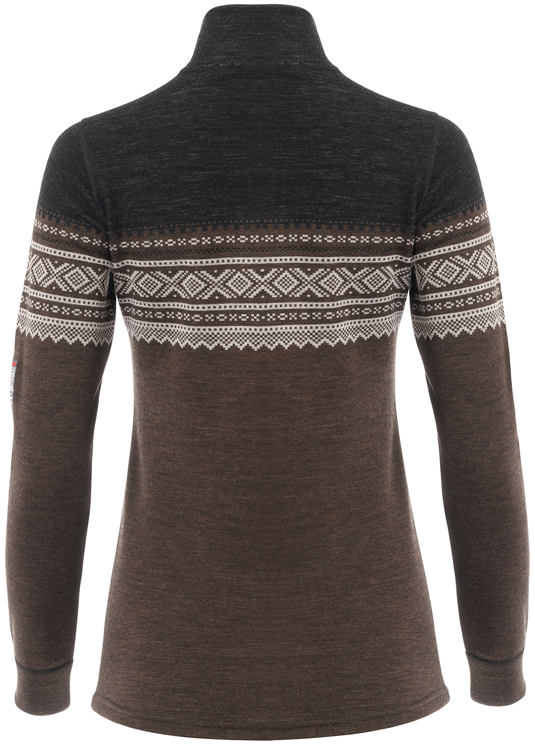 DesignWool Marius Mock Neck with Zip Dame