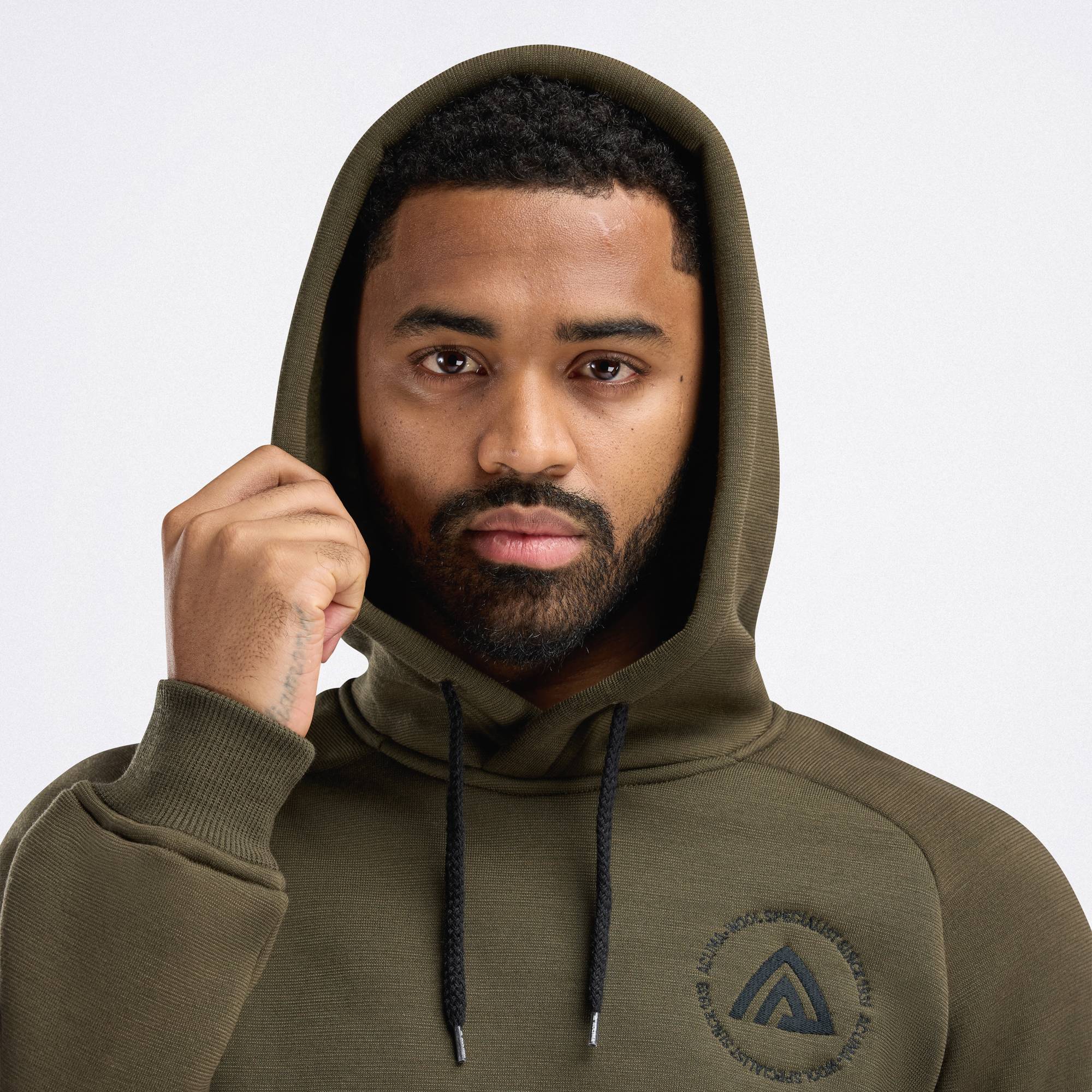 FleeceWool Hoodie Herre