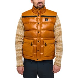 Haglöfs Funäs Down Vest Herre S Brun Veste