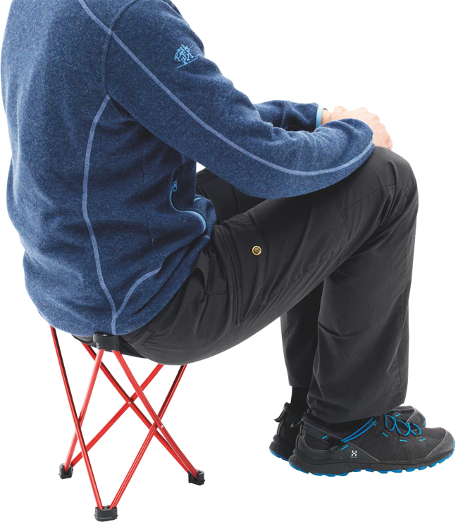 Geographic High Sammenklappelig Skammel