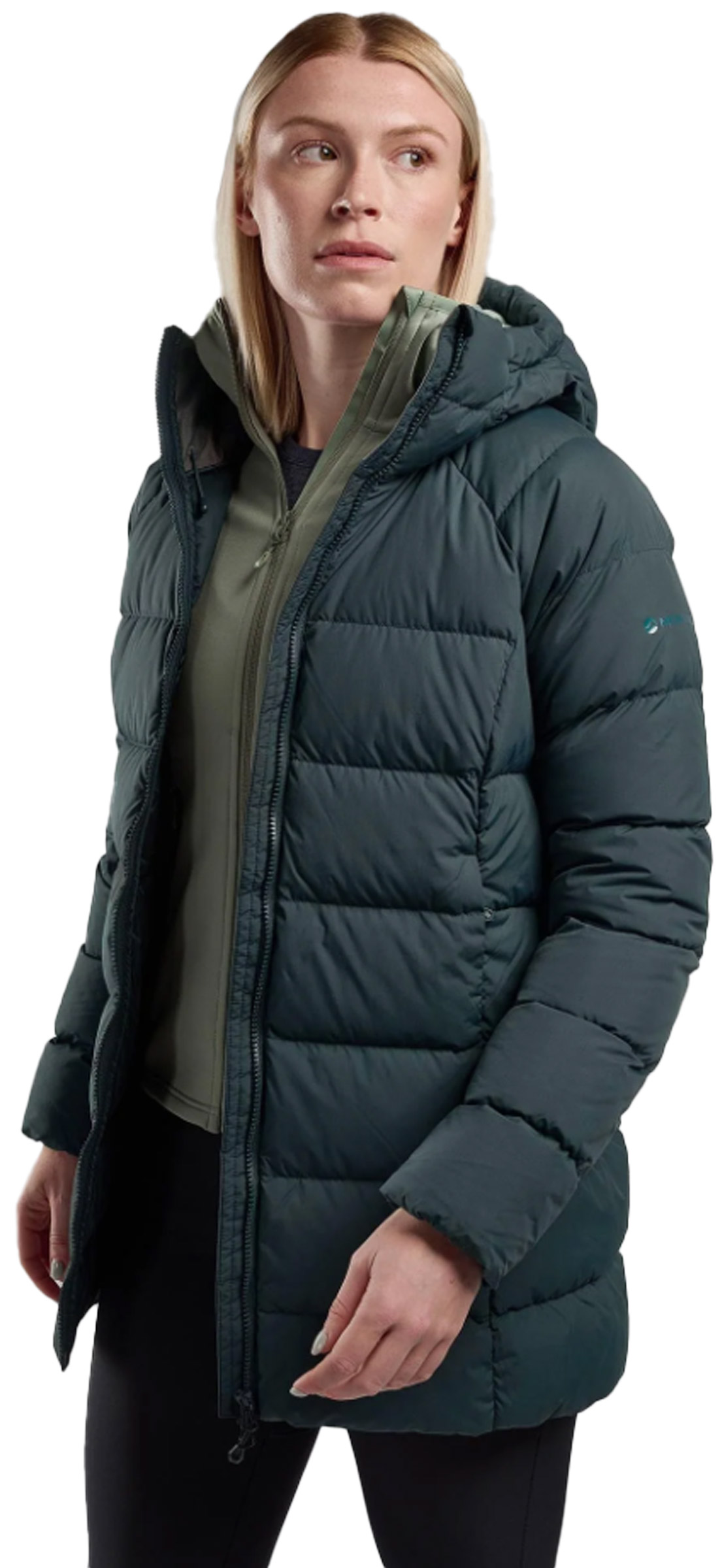 Tundra Hooded Down Jacket Dame