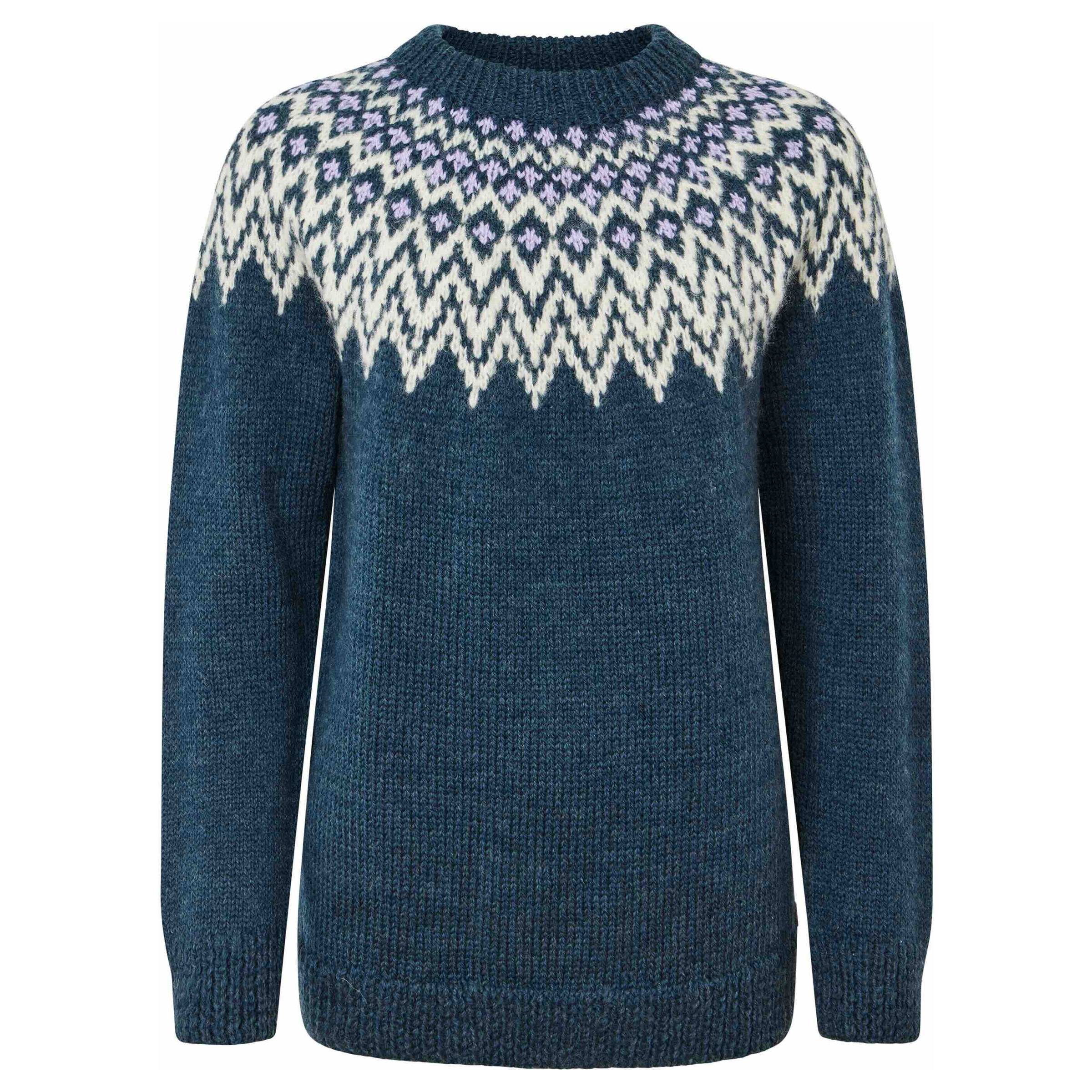 Che Che Sweater High Neck Dame Fuza Wool dame