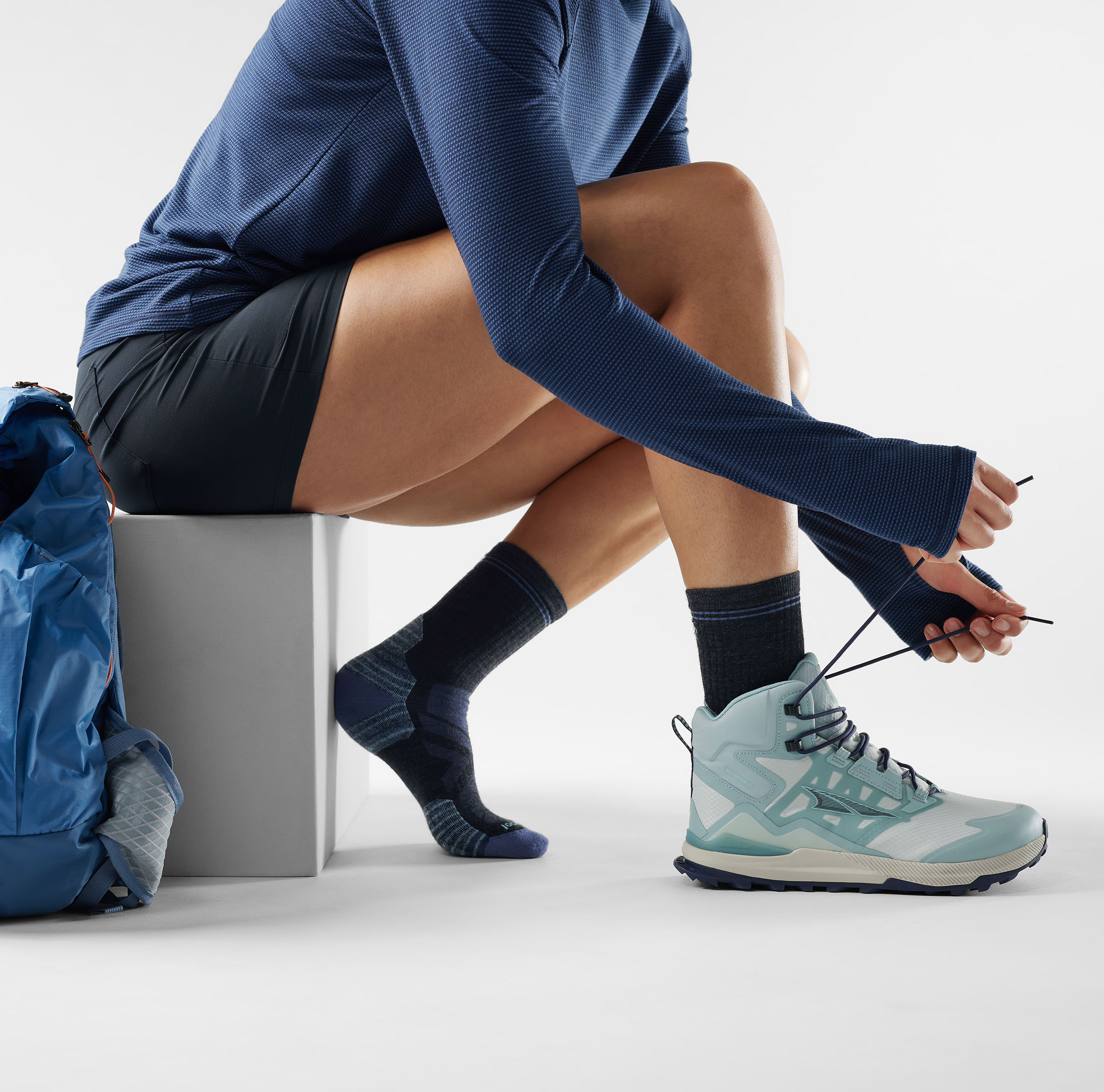 Hike Targeted Cushion Mid Crew Sokker Dame