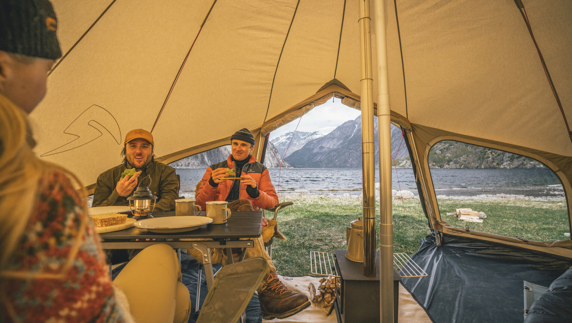 Settler Field 6, 6-Personers Bomuldstelt