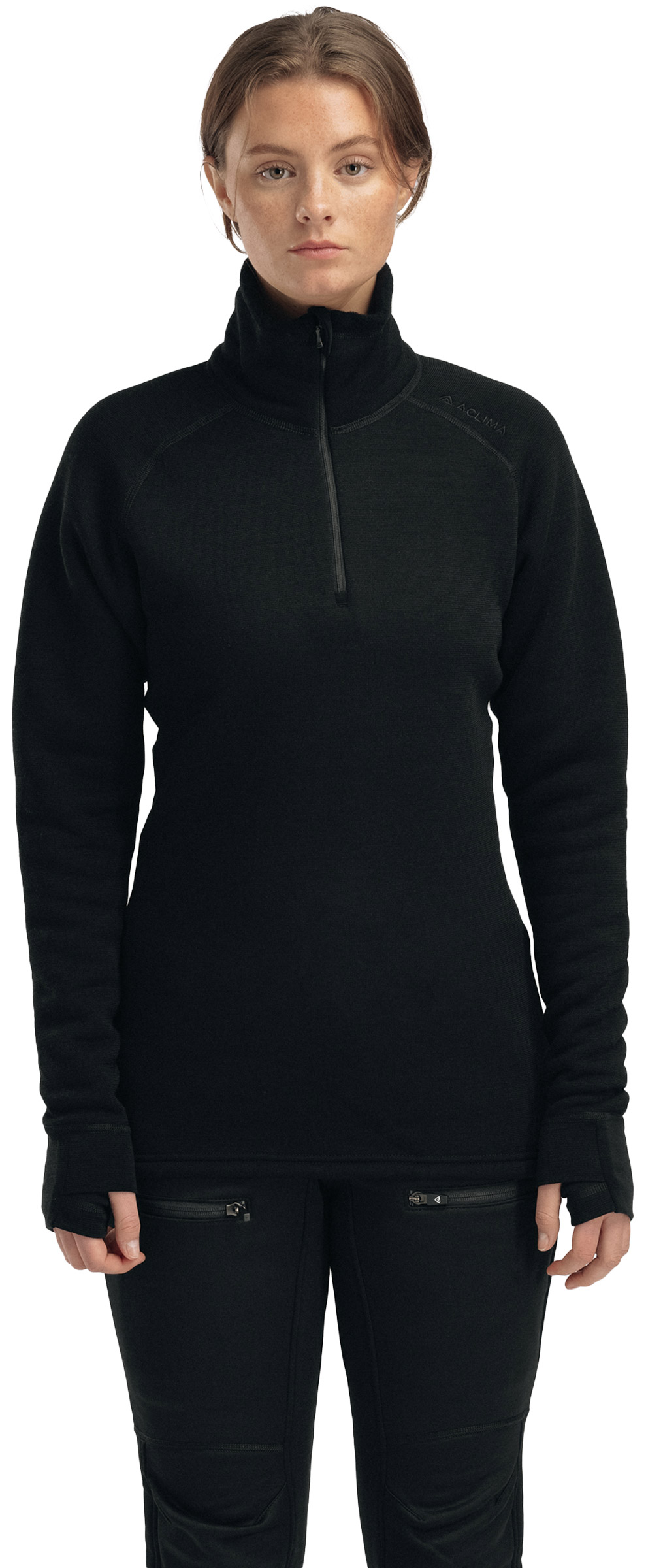 FleeceWool v2 Polo with Zip Dame Aclima brands