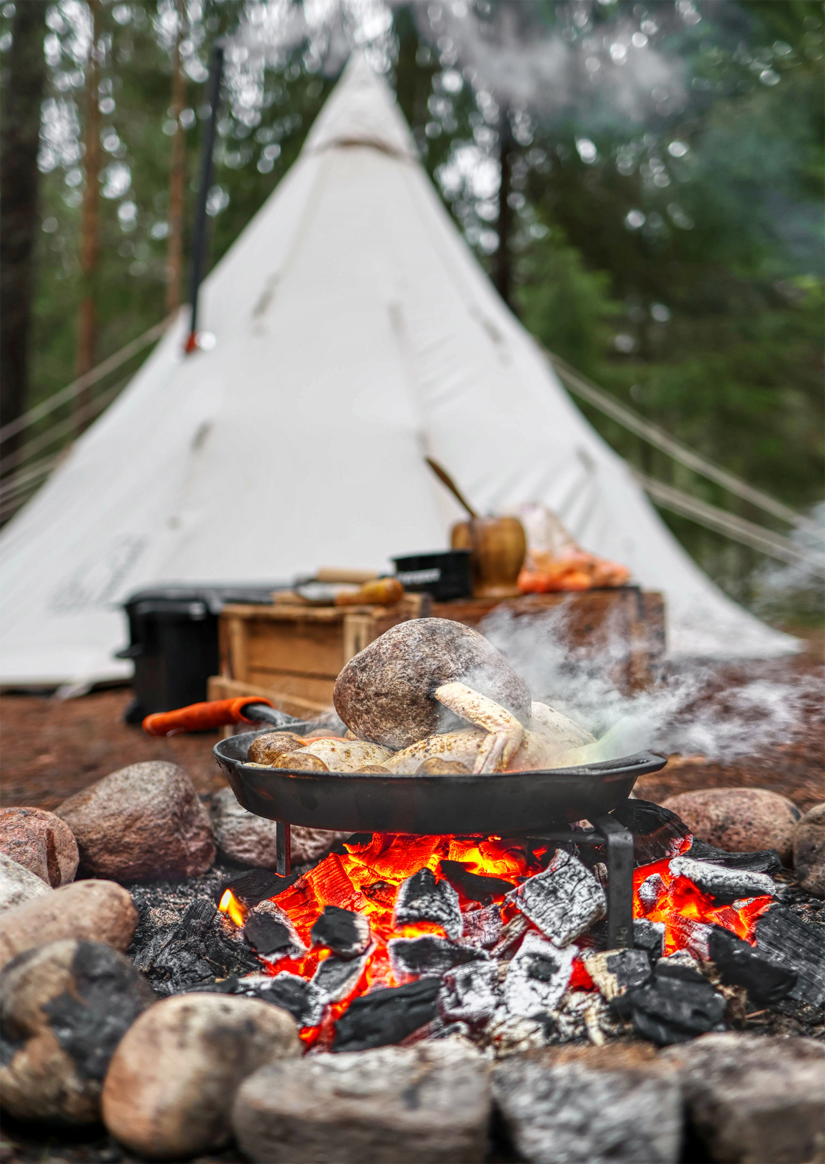 Fire Skillet w/One Handle FP40