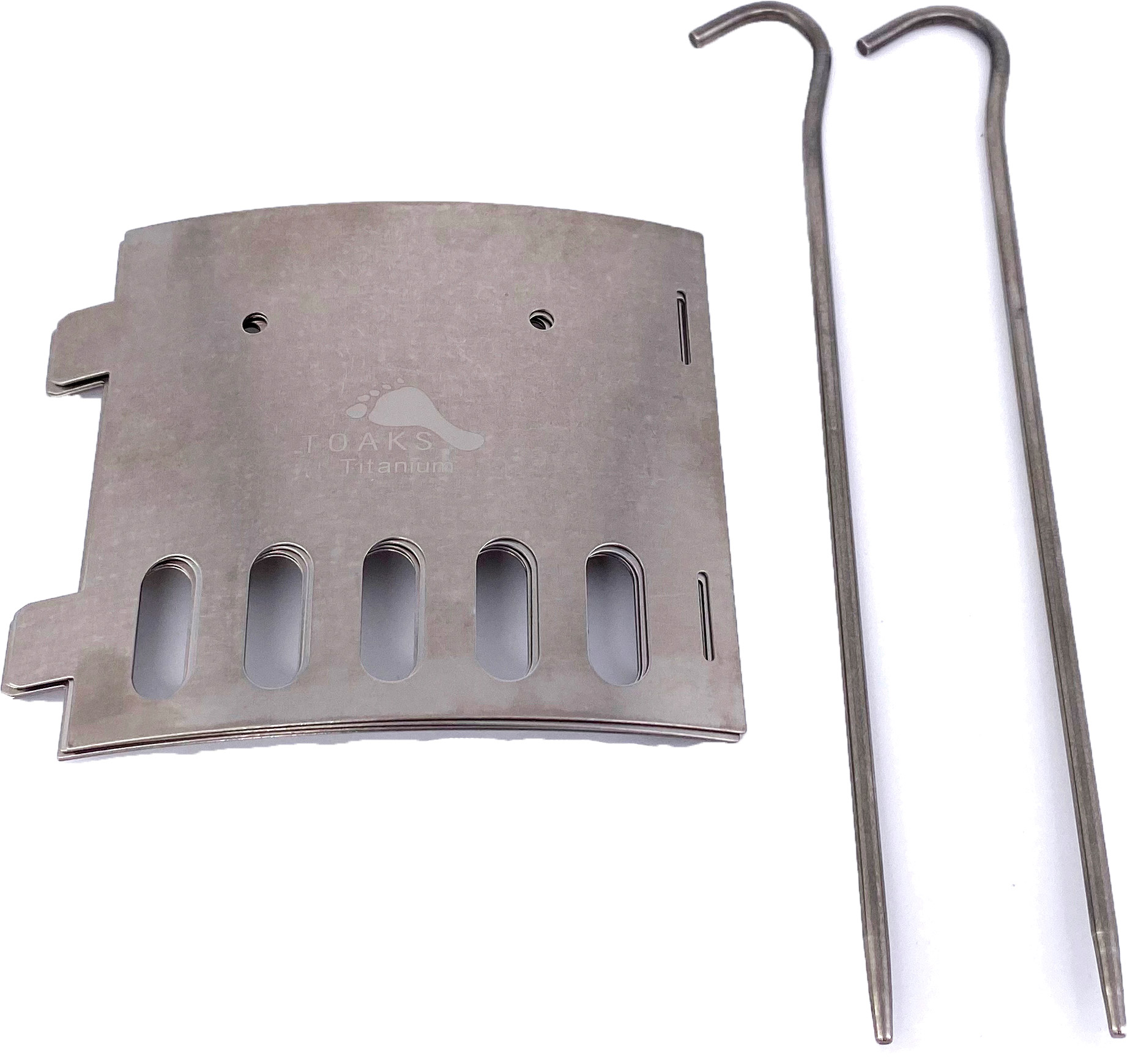 TiStand Titanium Grydestøtte & Vindskærm