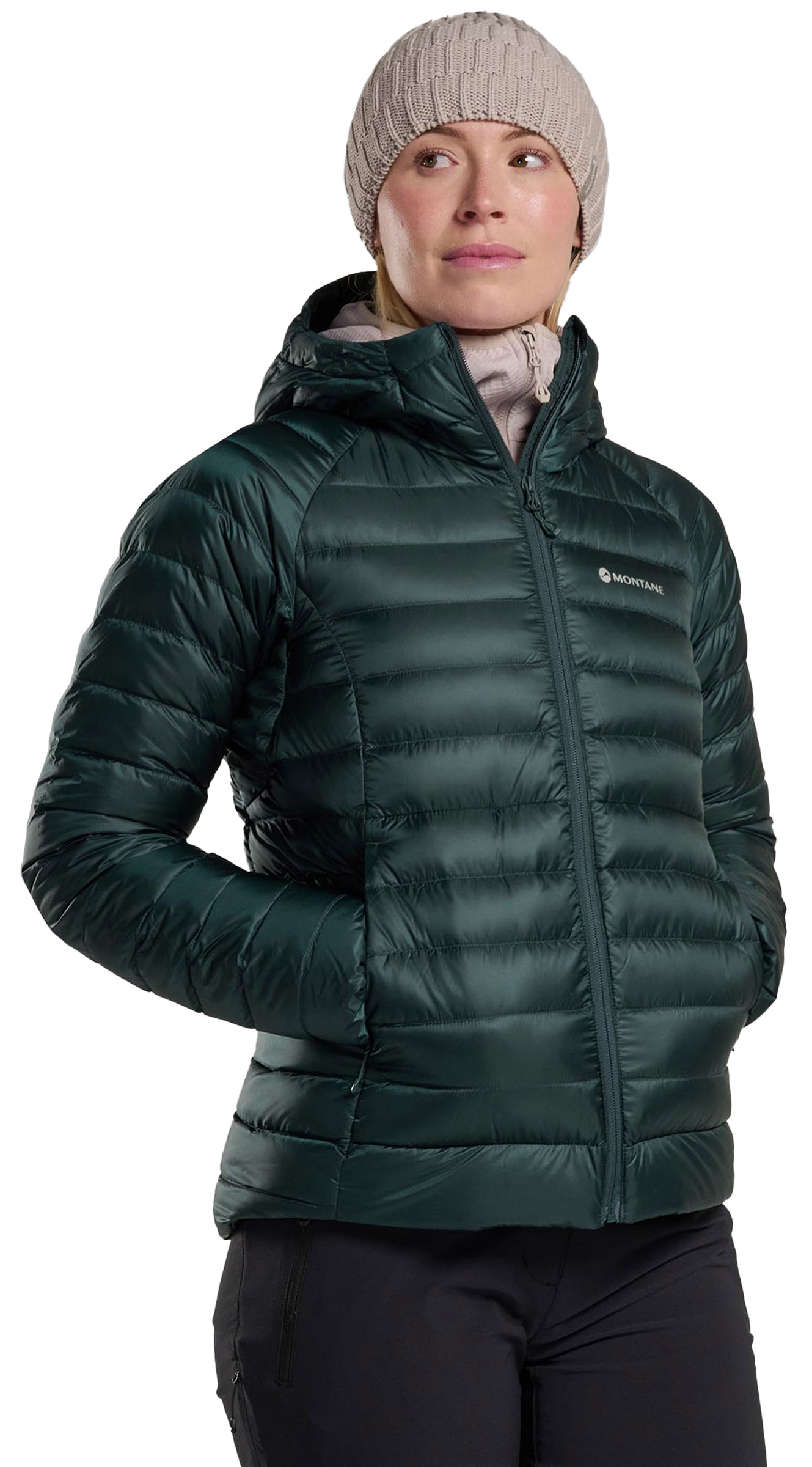 Anti Freeze Hooded Down Jacket Dame