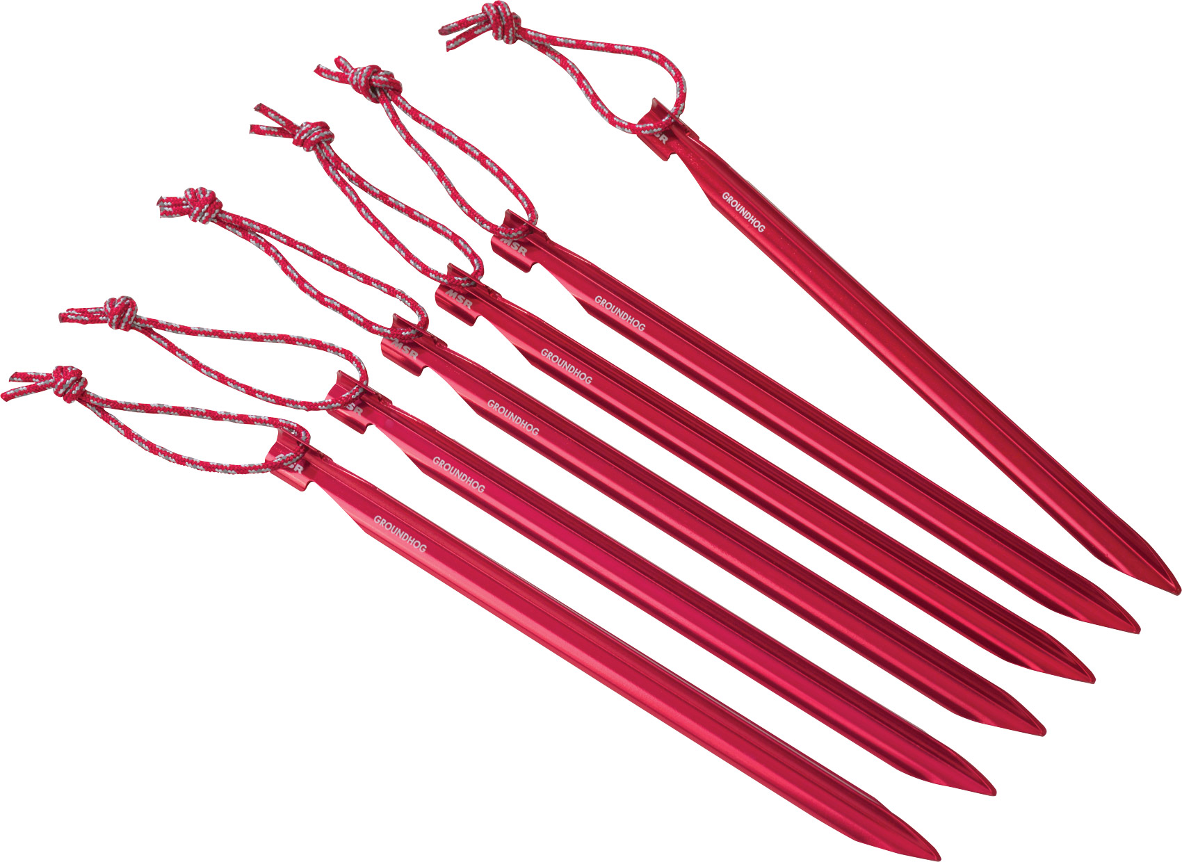 Groundhog Tent Stakes, 6 pcs MSR brands