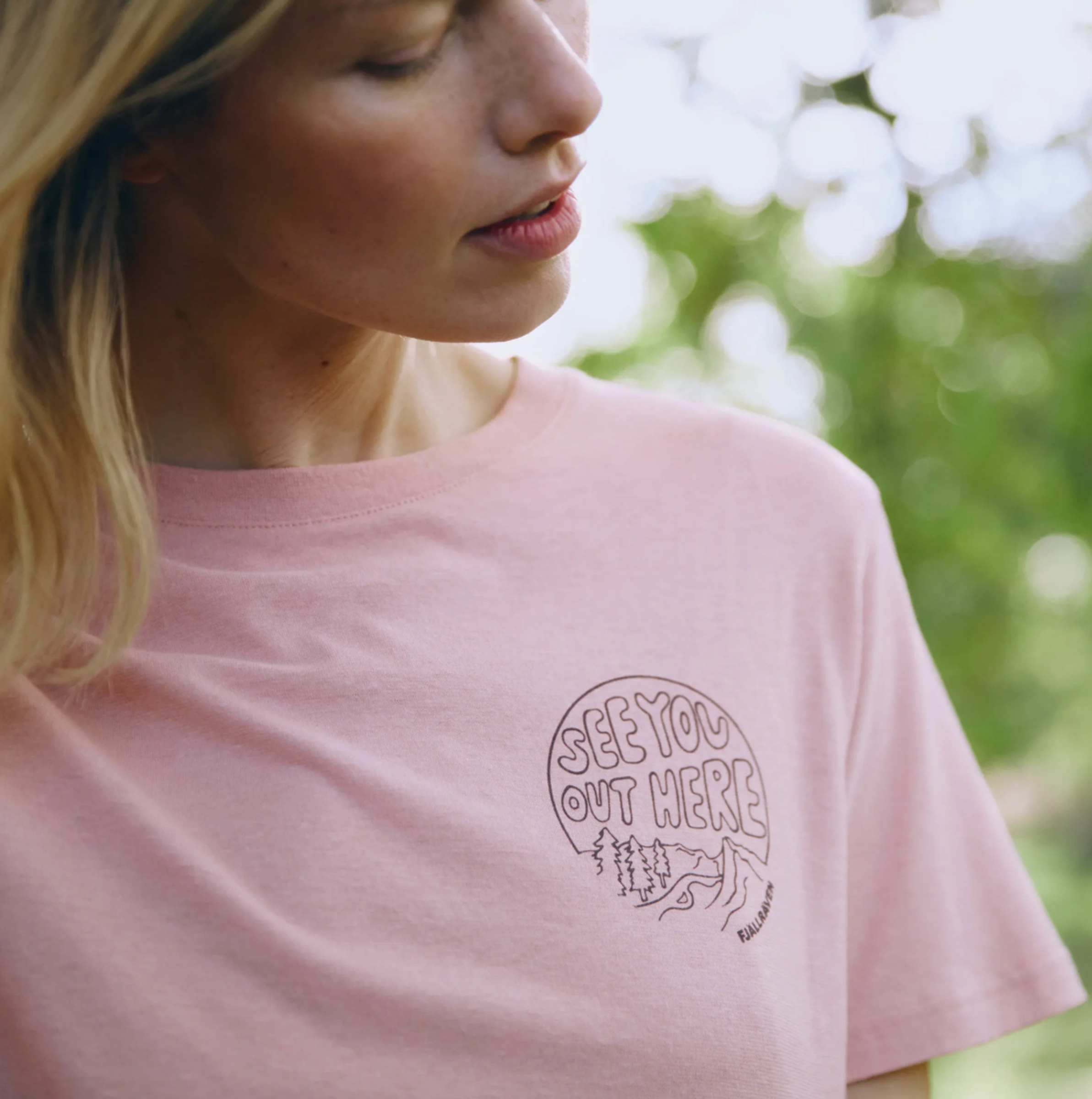 Hemp Blend Out Here T-shirt Dame