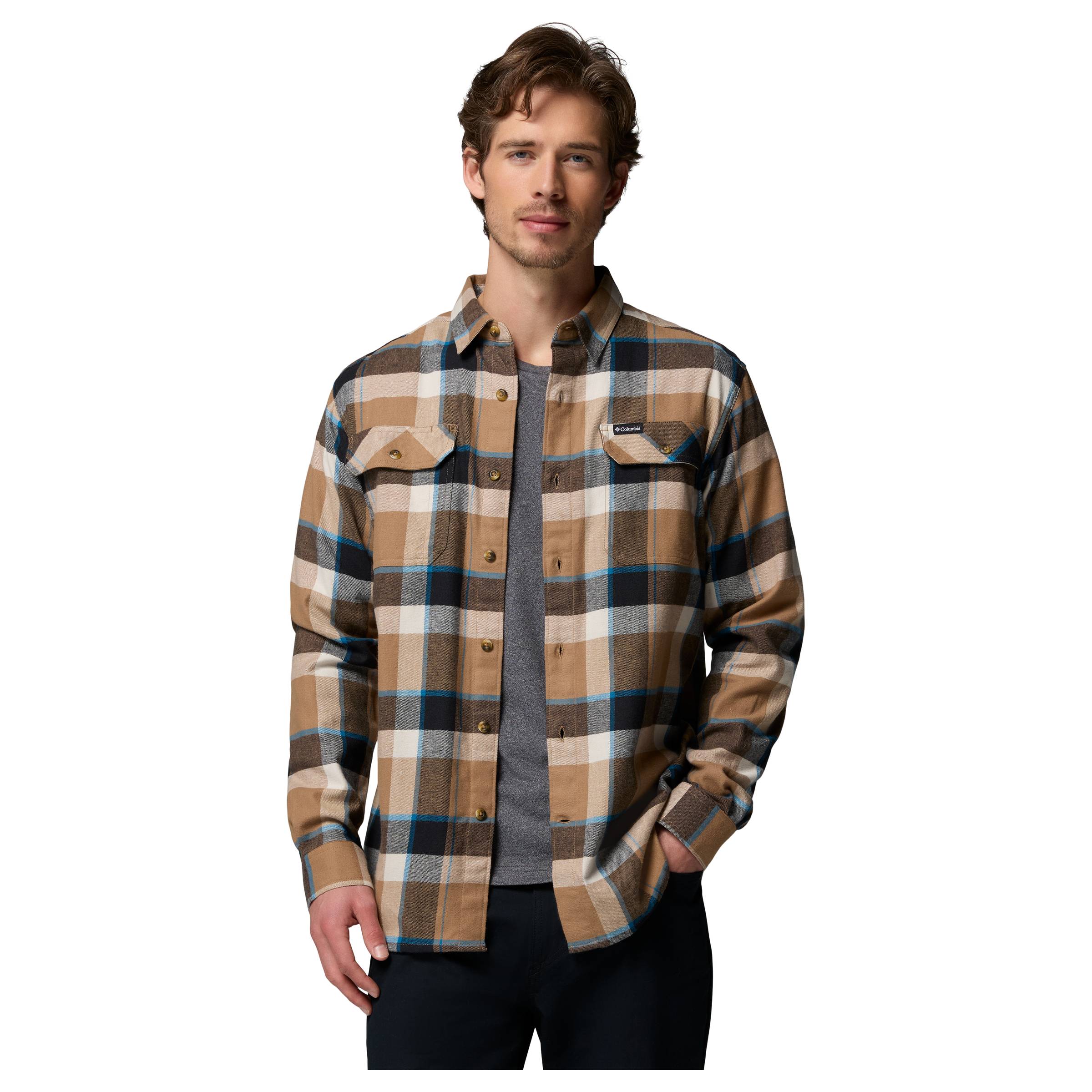 Flare Gun Stretch Flannel Herre