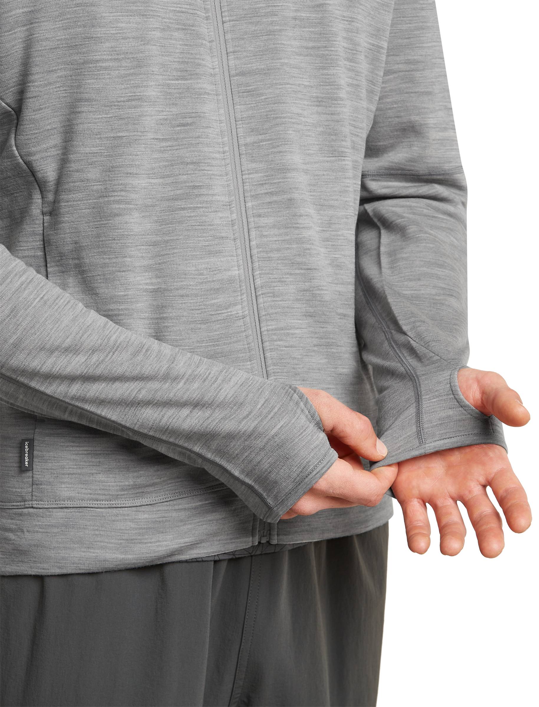 Merino 360 Realfleece Elemental LS Zip Hoodie Herre
