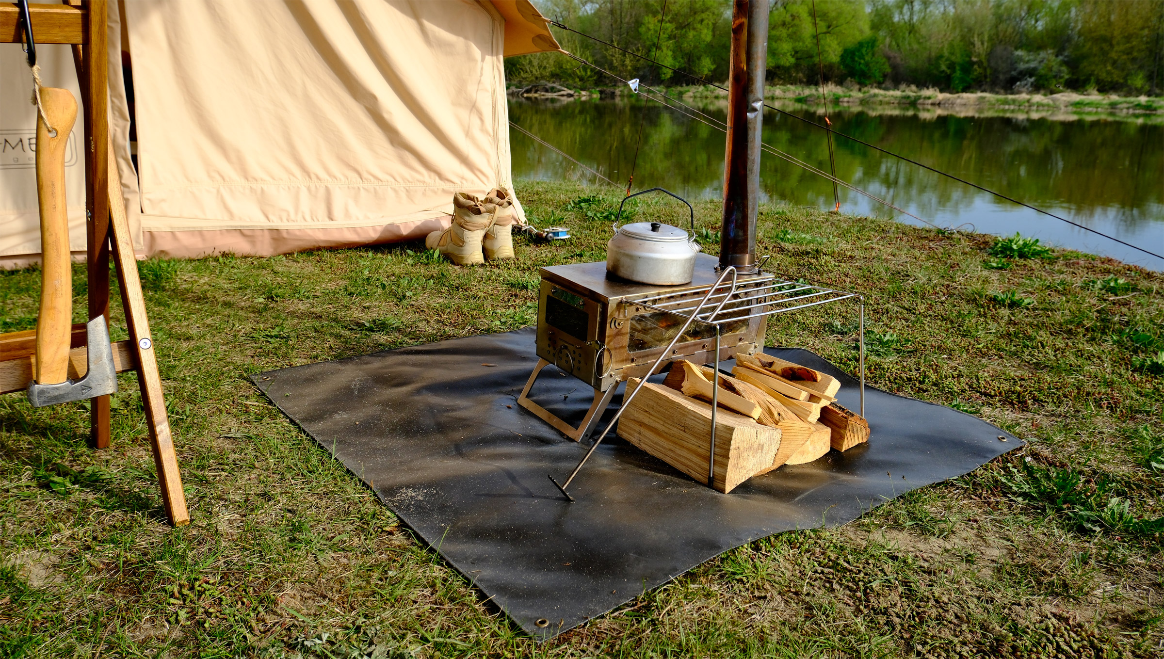 Fastfold Fire Mat 1x1