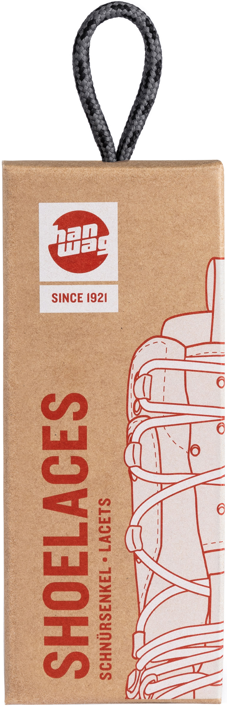 Shoelaces, 120 cm Hanwag brands