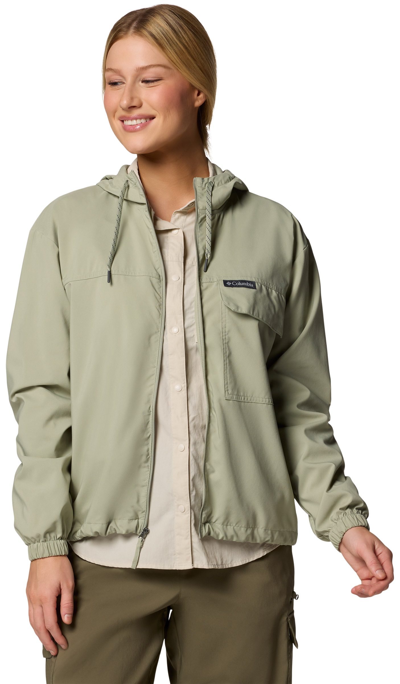 Skien Valley Hooded LS Shirt Dame