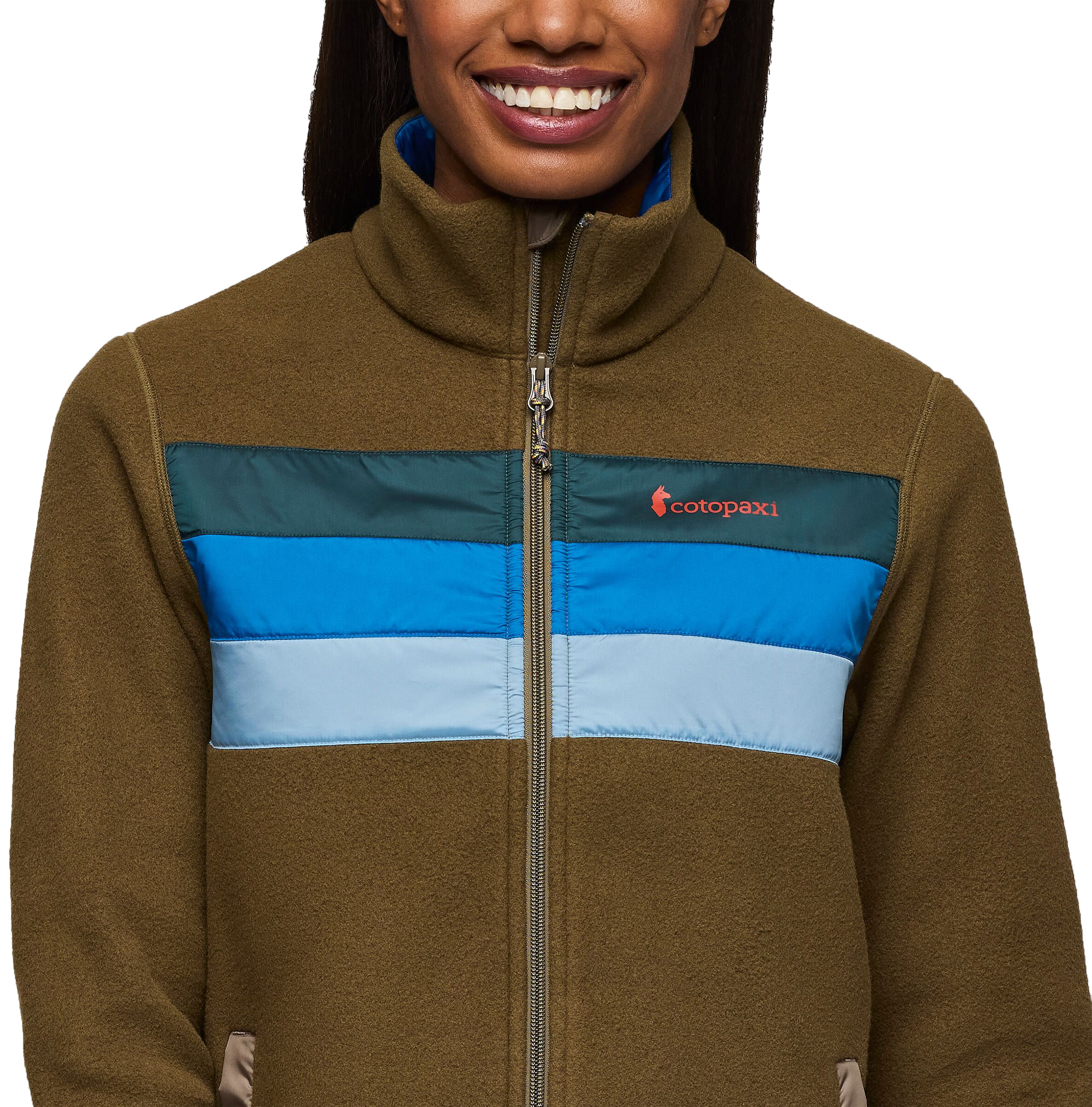 Teca Fleece Full-Zip Jacket Dame