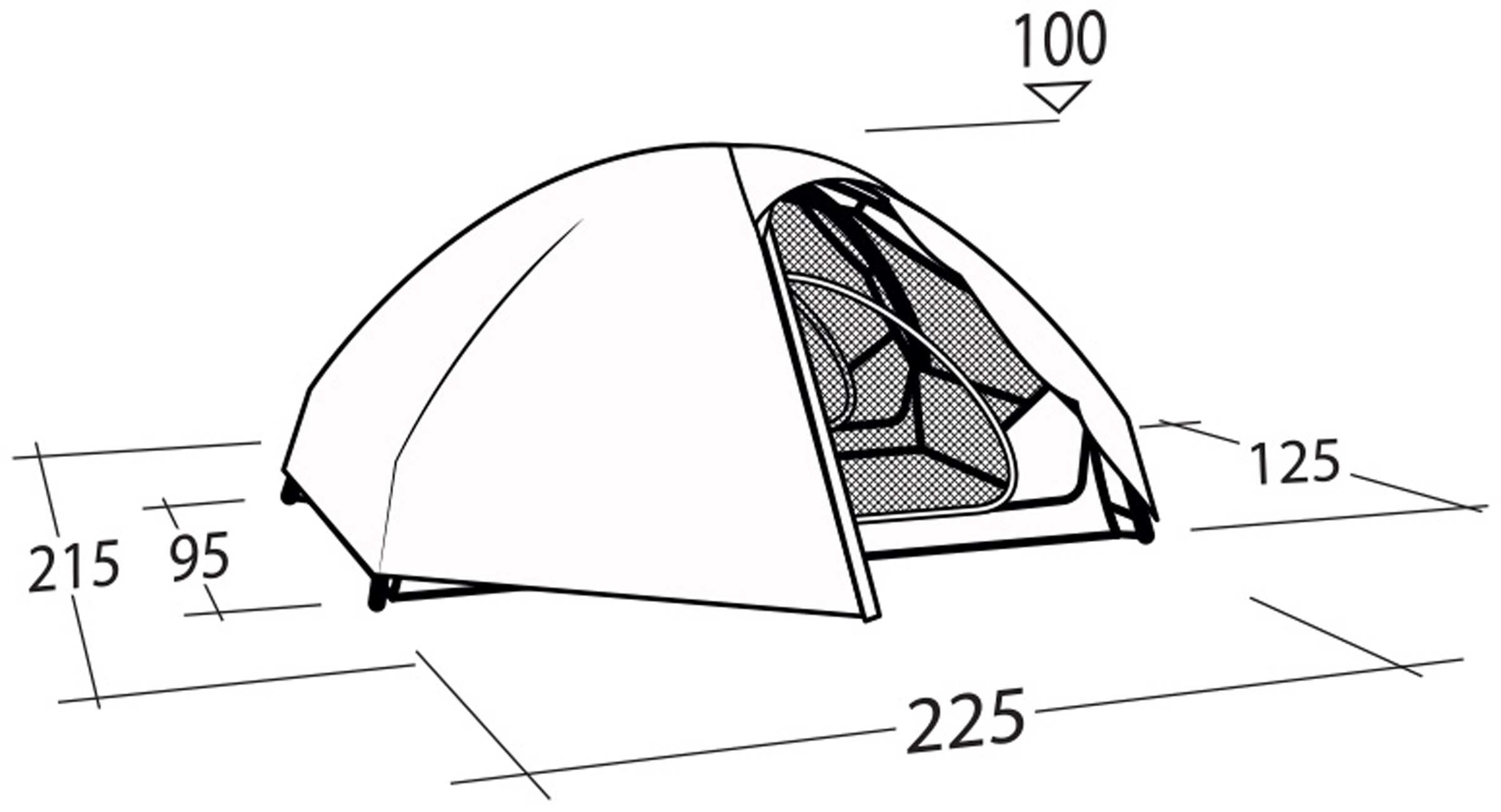 Seeker 2 LW, 2-Personers Telt