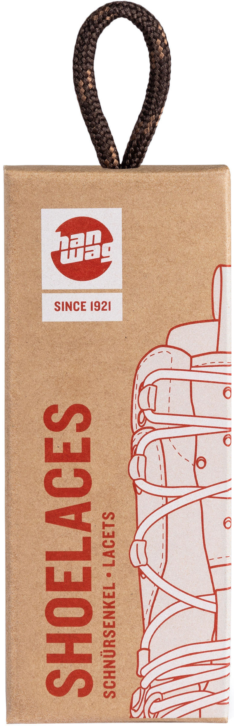 Shoelaces, 120 cm Hanwag brands