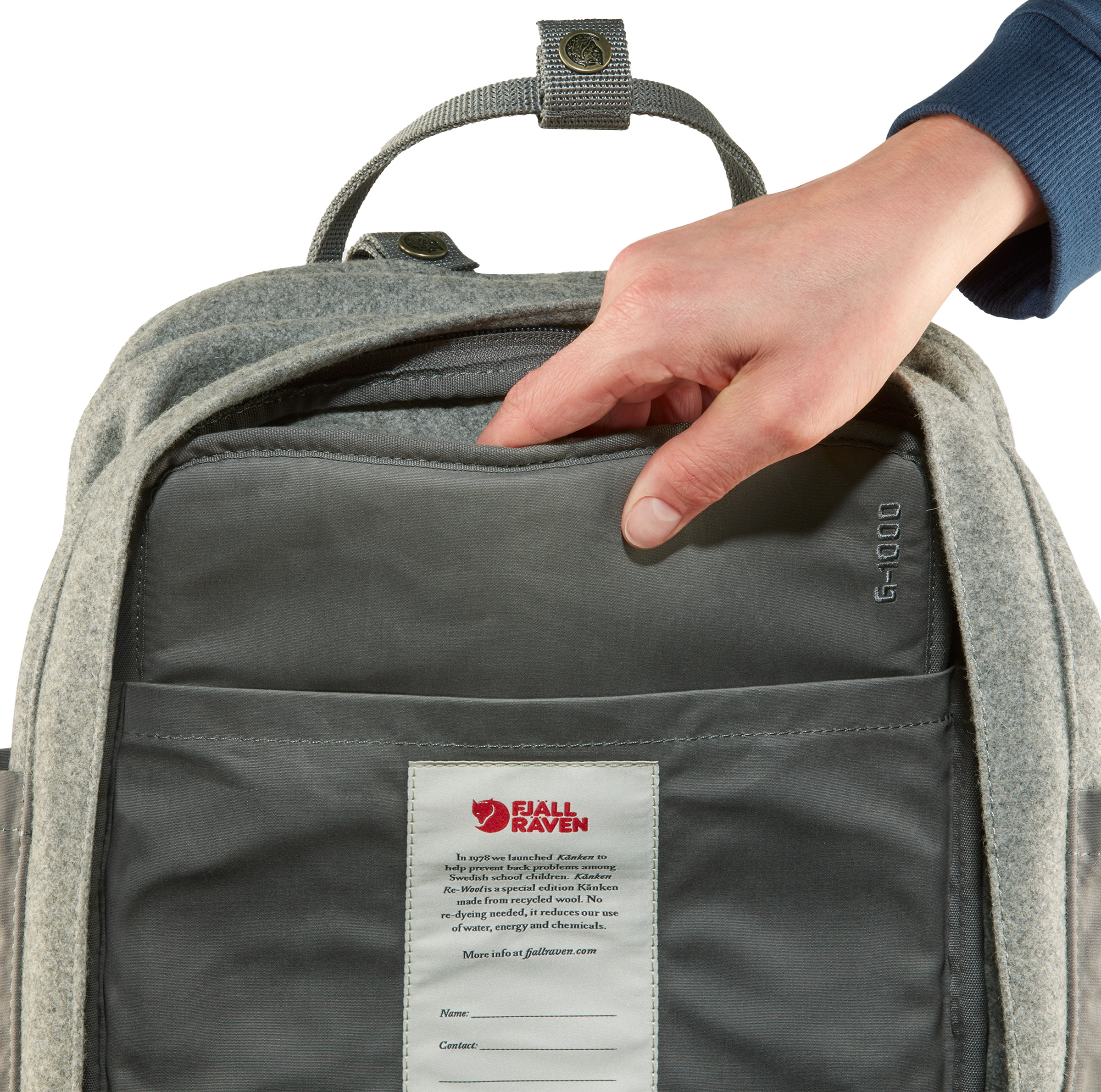 Kånken Re-Wool Laptop 15"