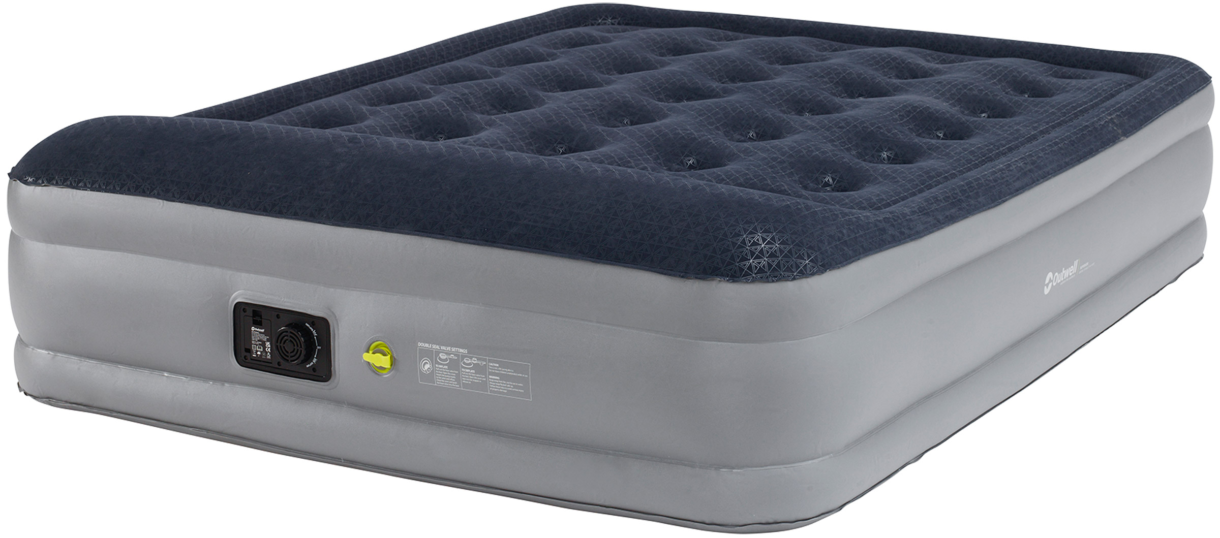 Superior Double m. Indbygget Pumpe Luftmadras Outwell glamping