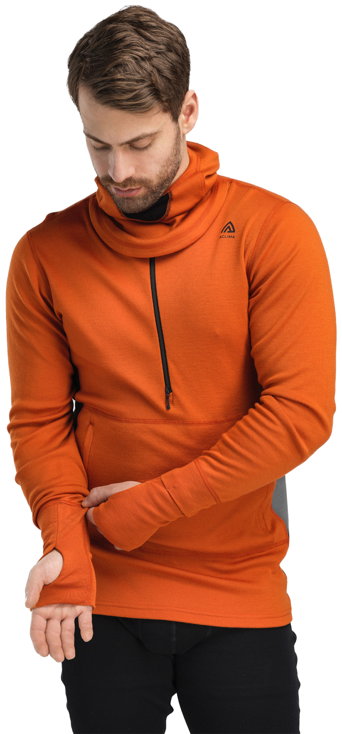 WarmWool Hood Sweater with Zip