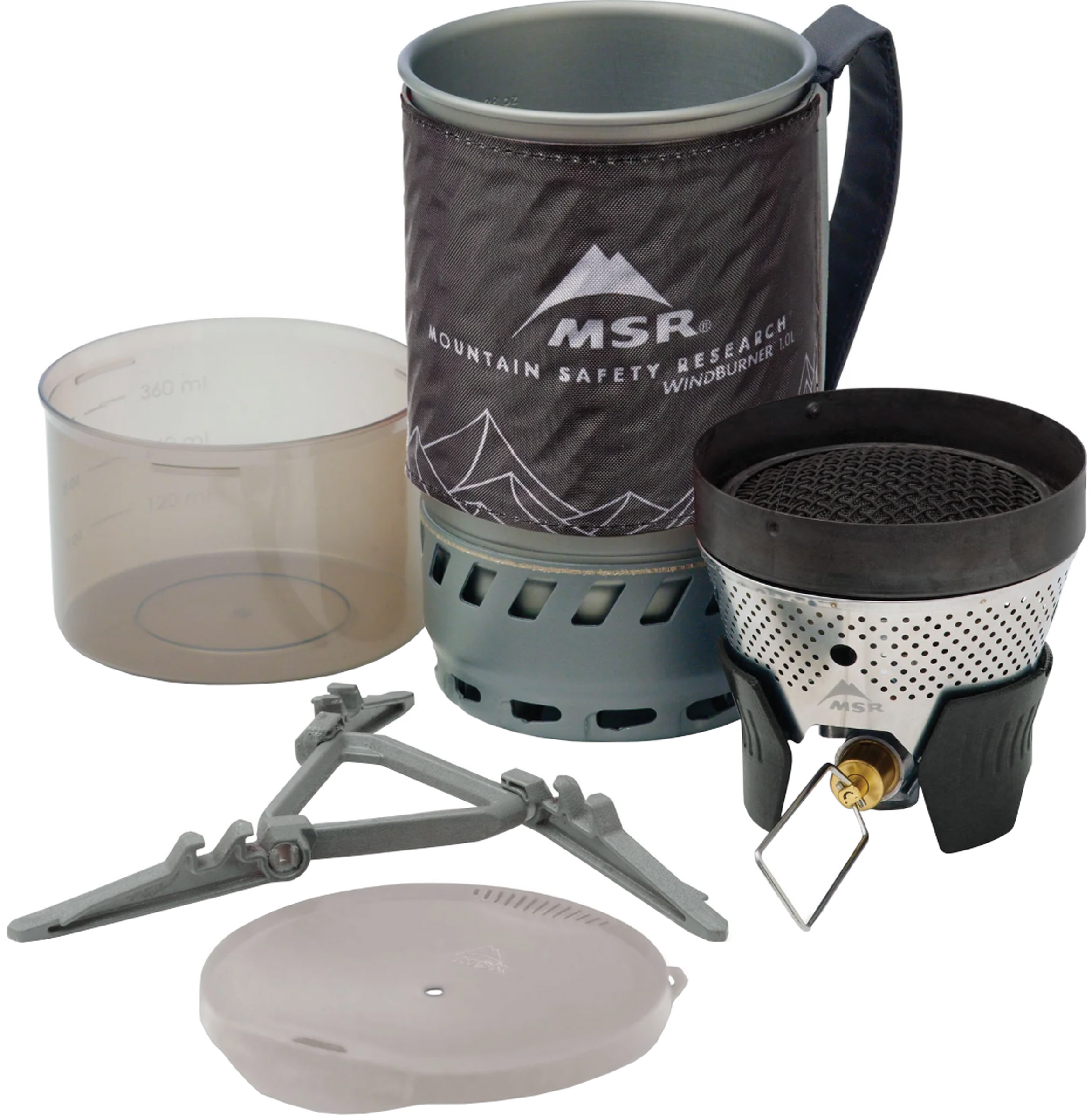 WindBurner Personal Stove System 1.0 ltr, Kogesæt med Gasbrænder MSR brands