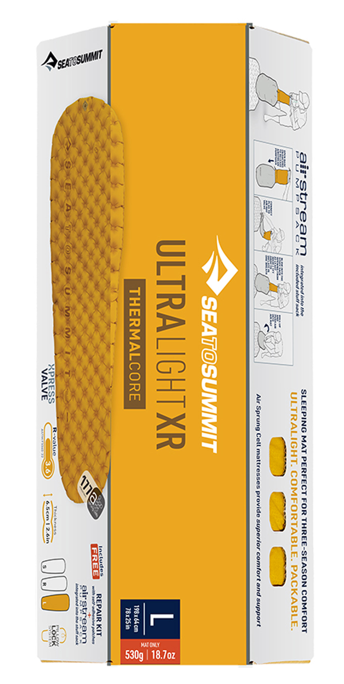 Ultralight XR Insulated Mat Large Oppusteligt Liggeunderlag