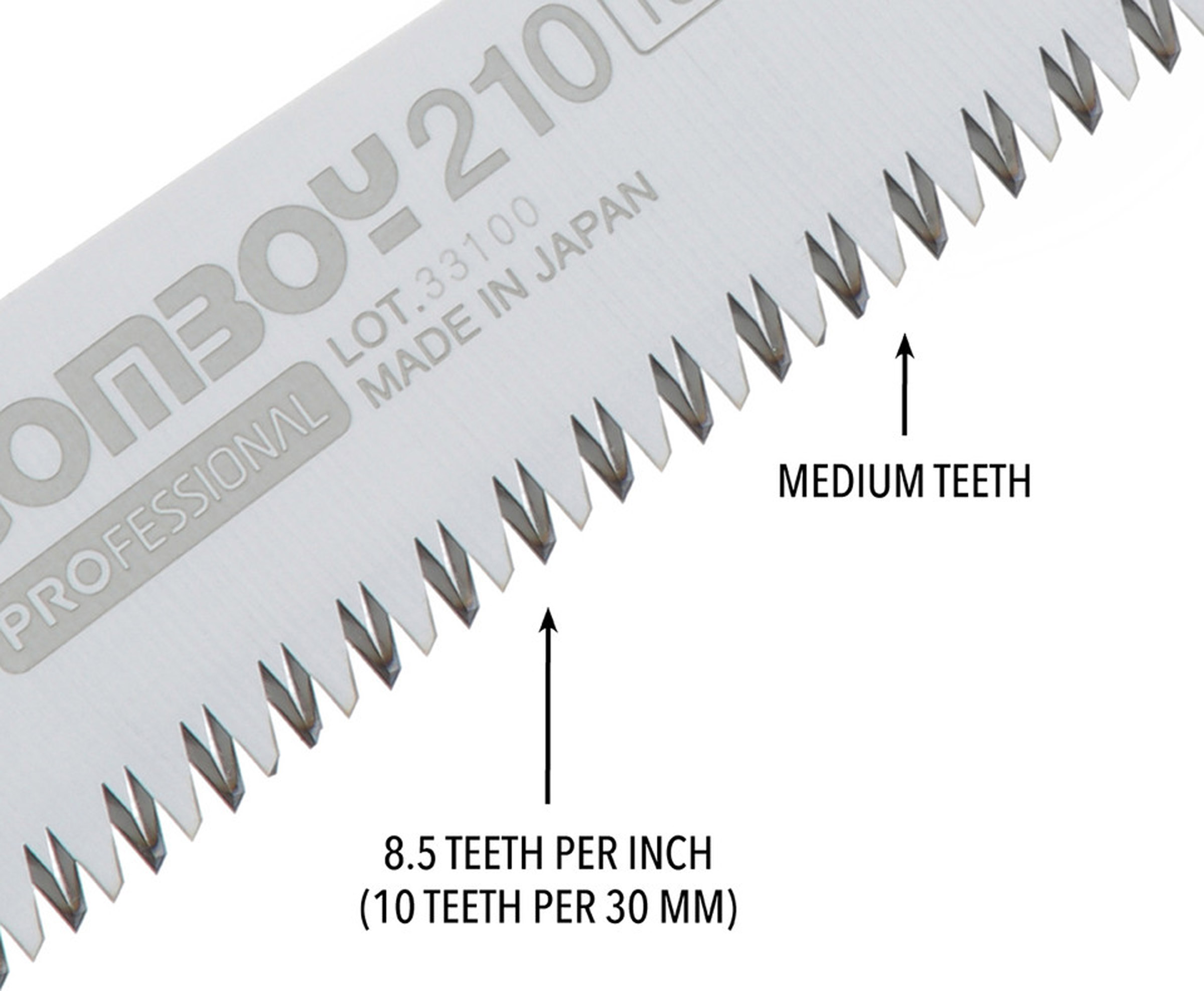 Gomboy 210 Medium Teeth Foldesav