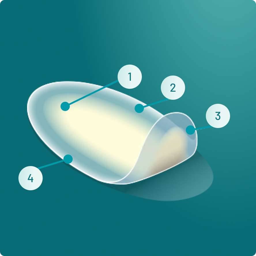 Blister Medium Plasters