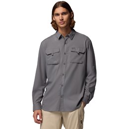 Columbia Silver Ridge Utility II LS Shirt Herre XXL Grå Skjorter