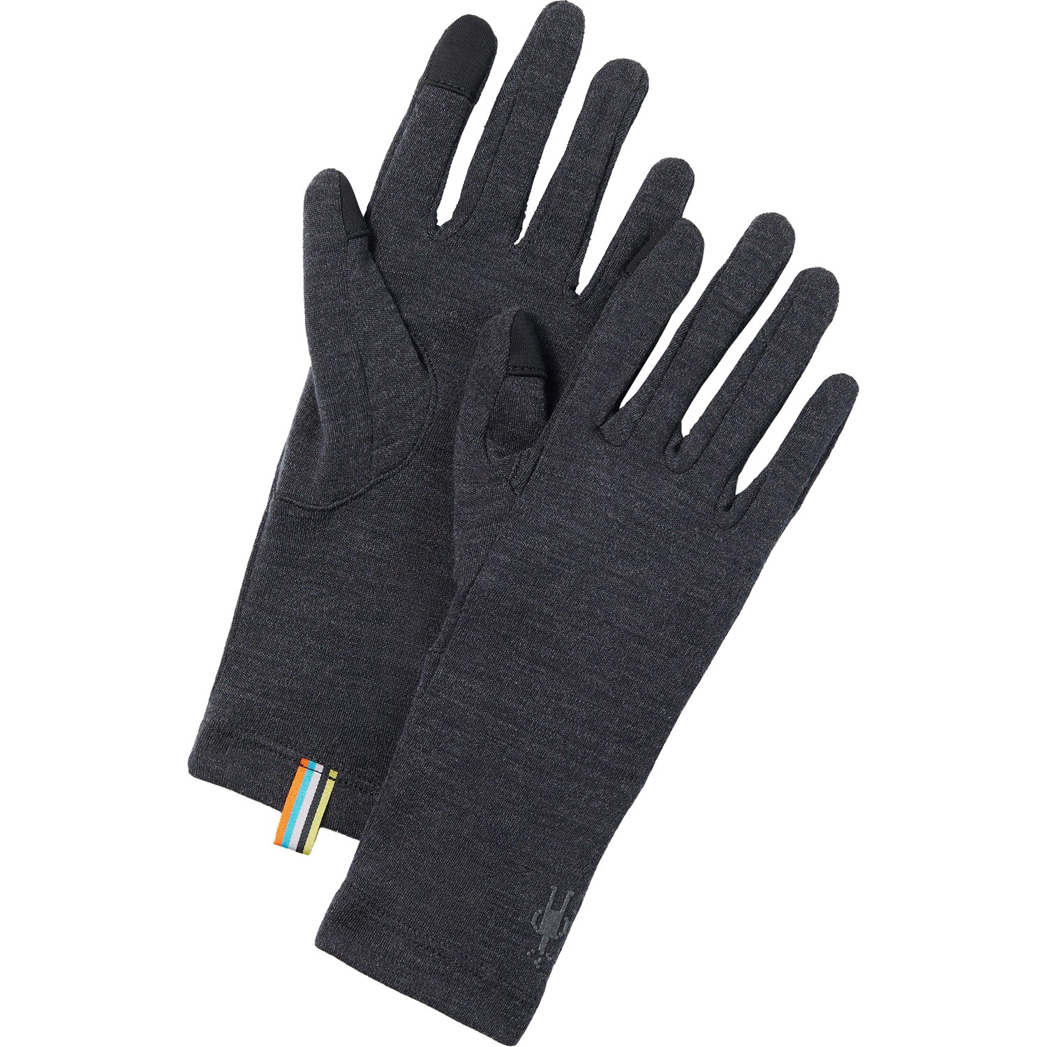 SmartWool Thermal Merino Glove S Grå/Sort Handsker & luffer