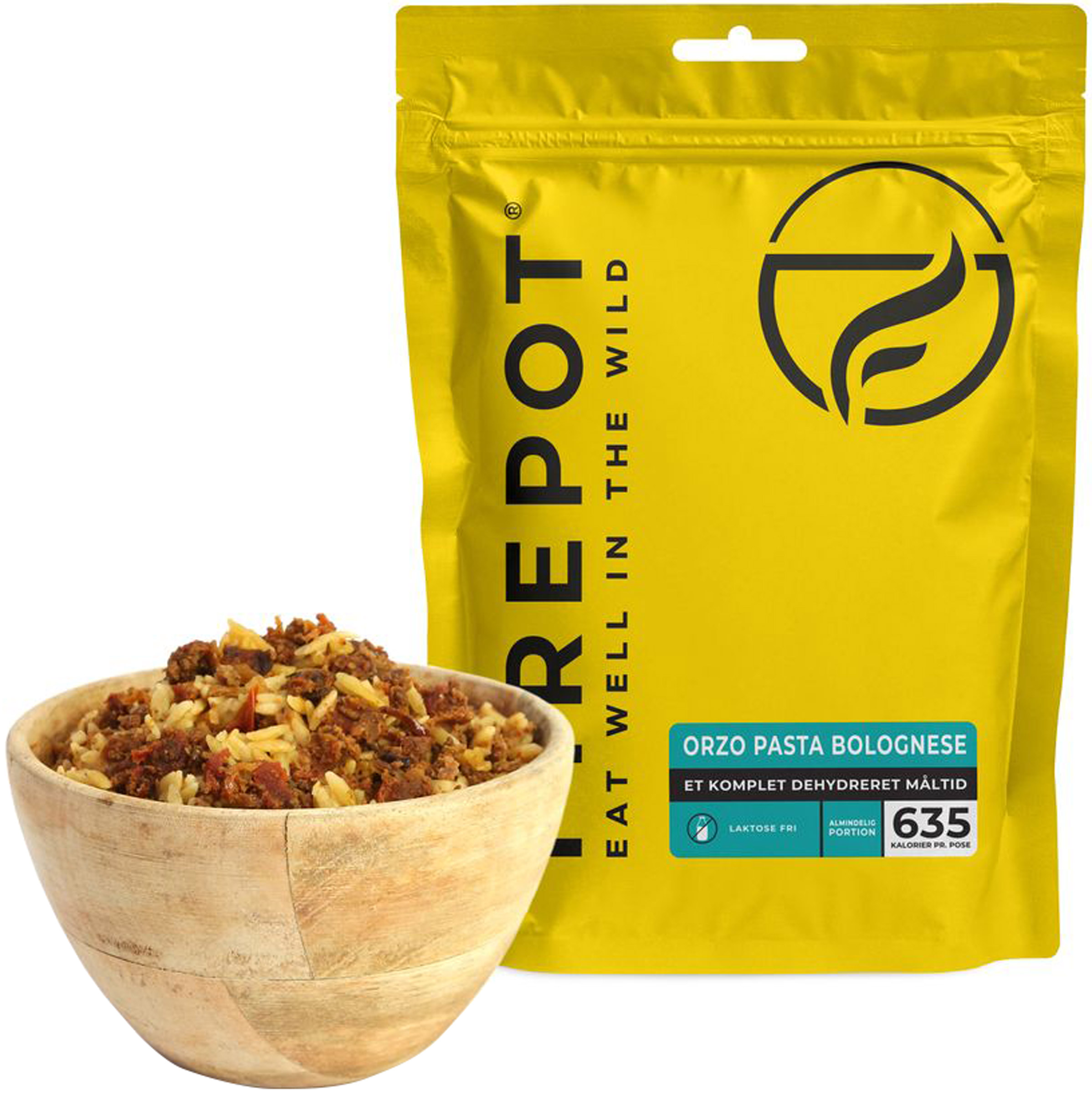Orzo Pasta Bolognese Firepot prepper-udstyr
