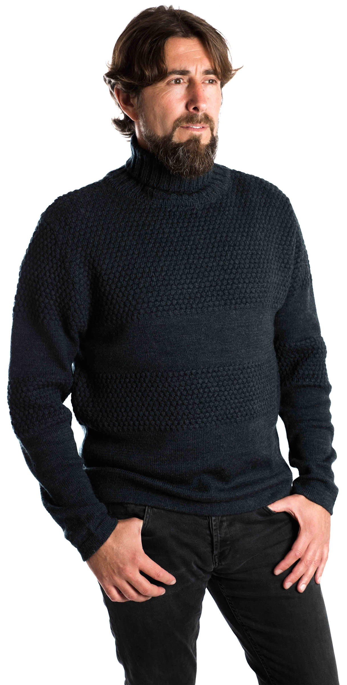 Nyhavn Sweater High Neck Fuza Wool herre