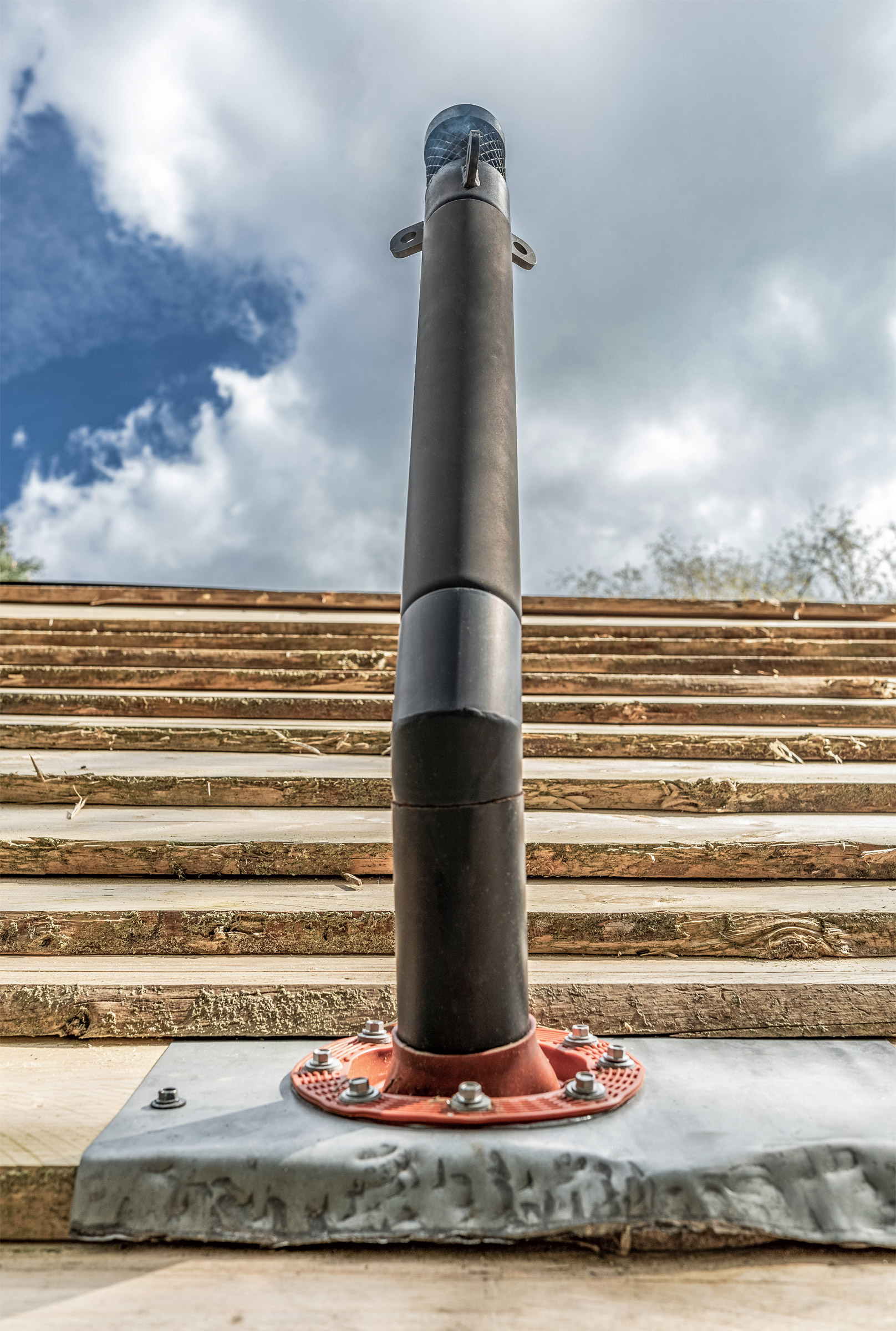 Loki Flue Section with Damper 41 cm