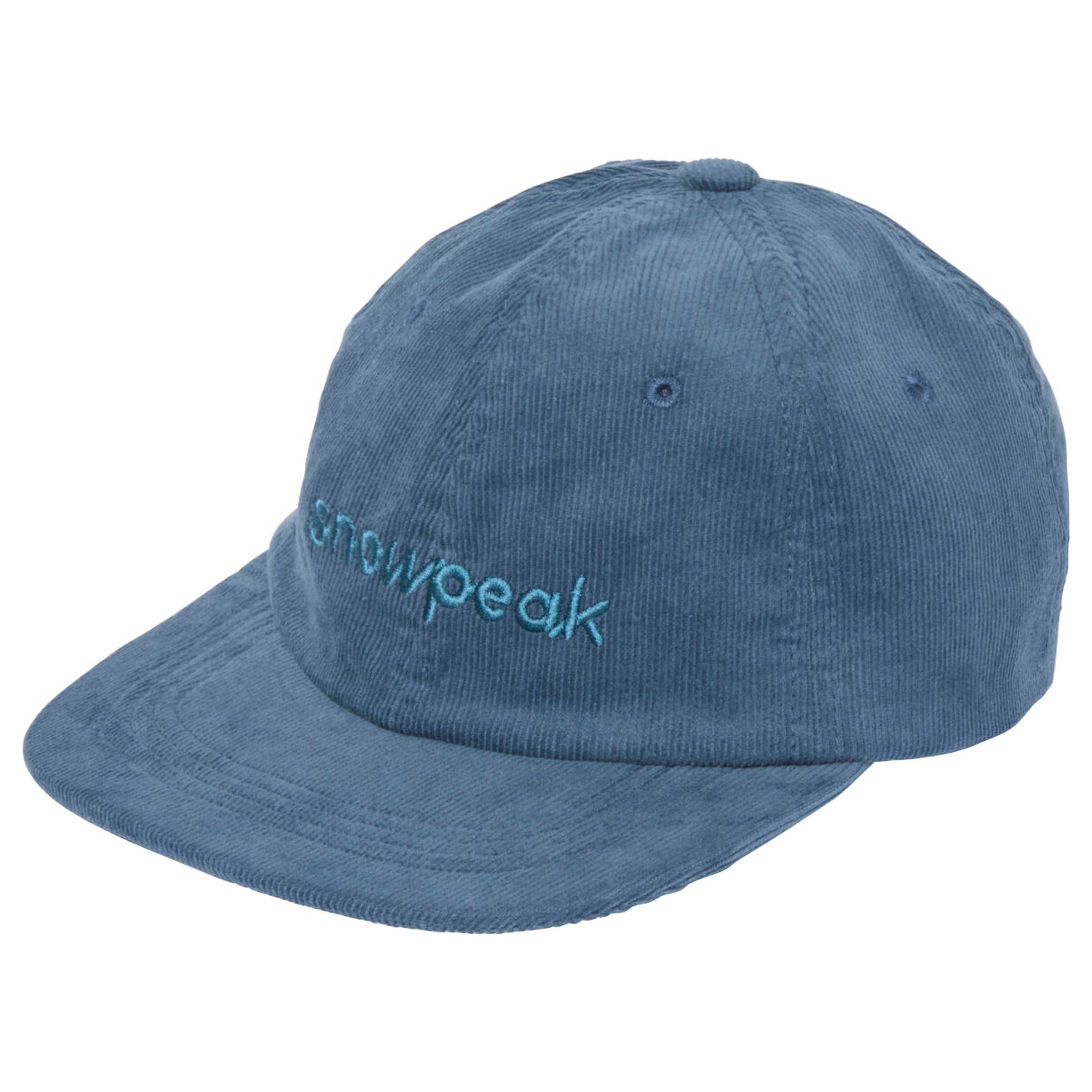 Corduroy Logo Design Cap Snow Peak beklaedning