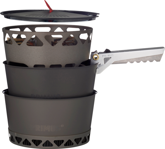 PrimeTech Stormkøkken med Gasbrænder, 2,3 ltr