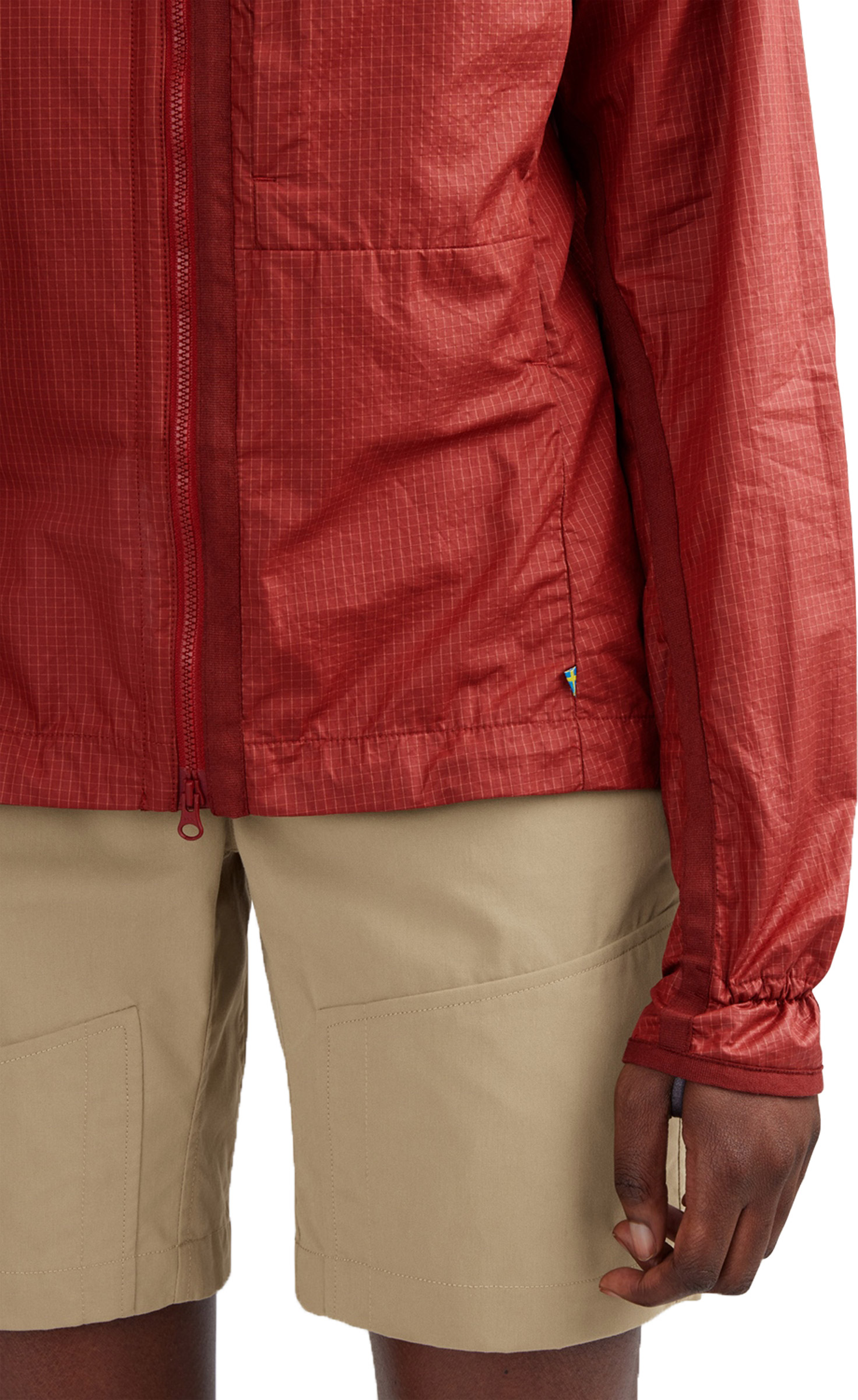 Ansur Hooded Wind Jacket Dame