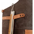 Buff Leather Apron with Neck Loop