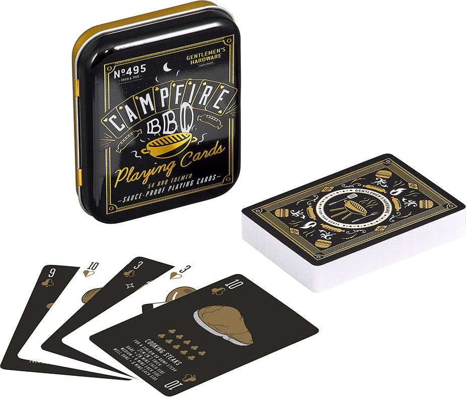 Campfire BBQ Sauce-Proof Playing Cards Gentlemen's Hardware brands