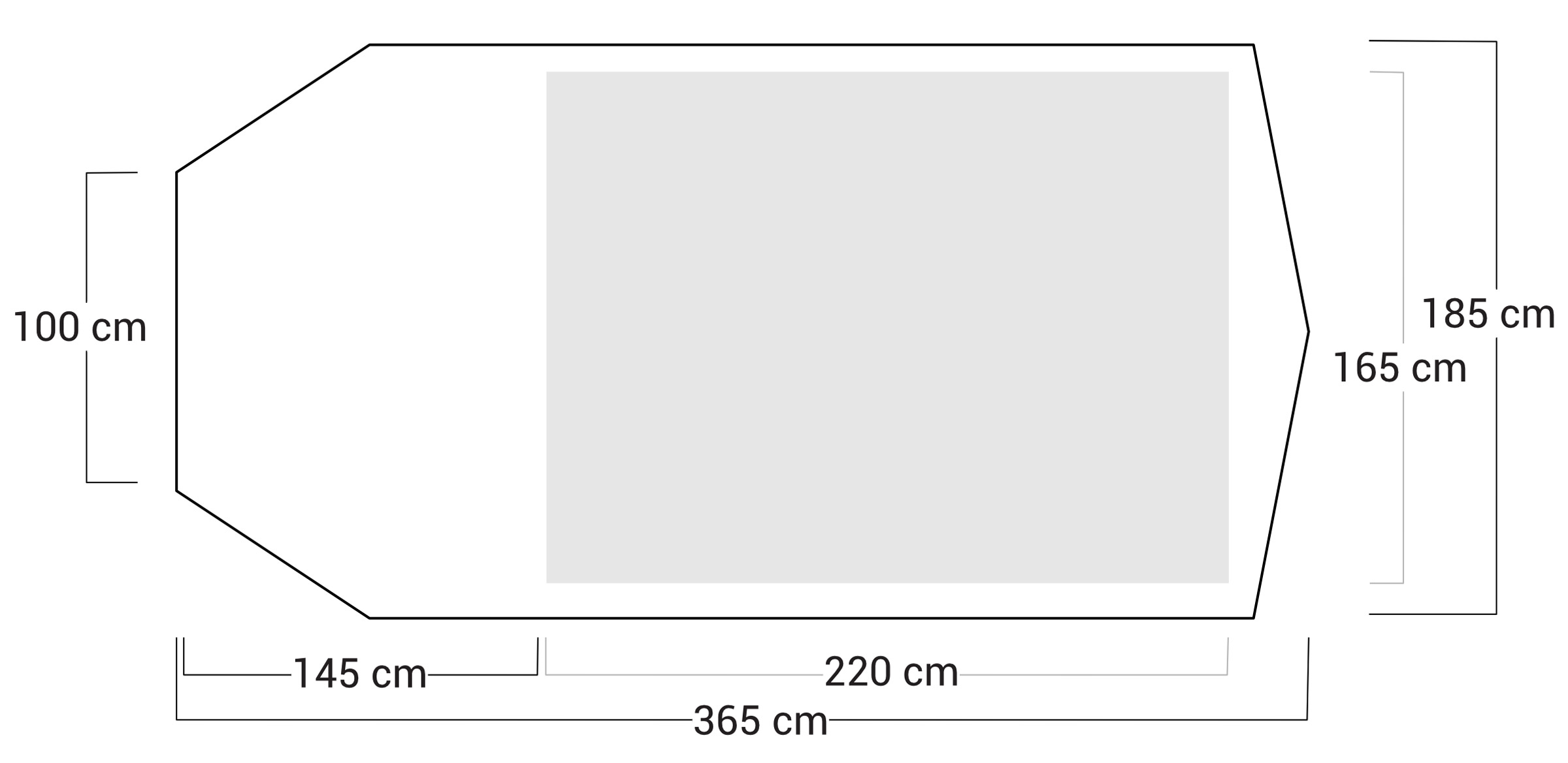 Pro Vidda 3, 3-Personers Telt