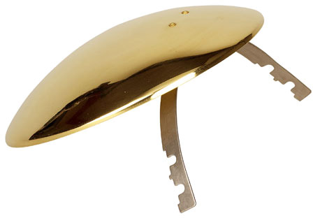 Parabolic Side Reflector HK250/HK350/HK500, Brass Petromax glamping