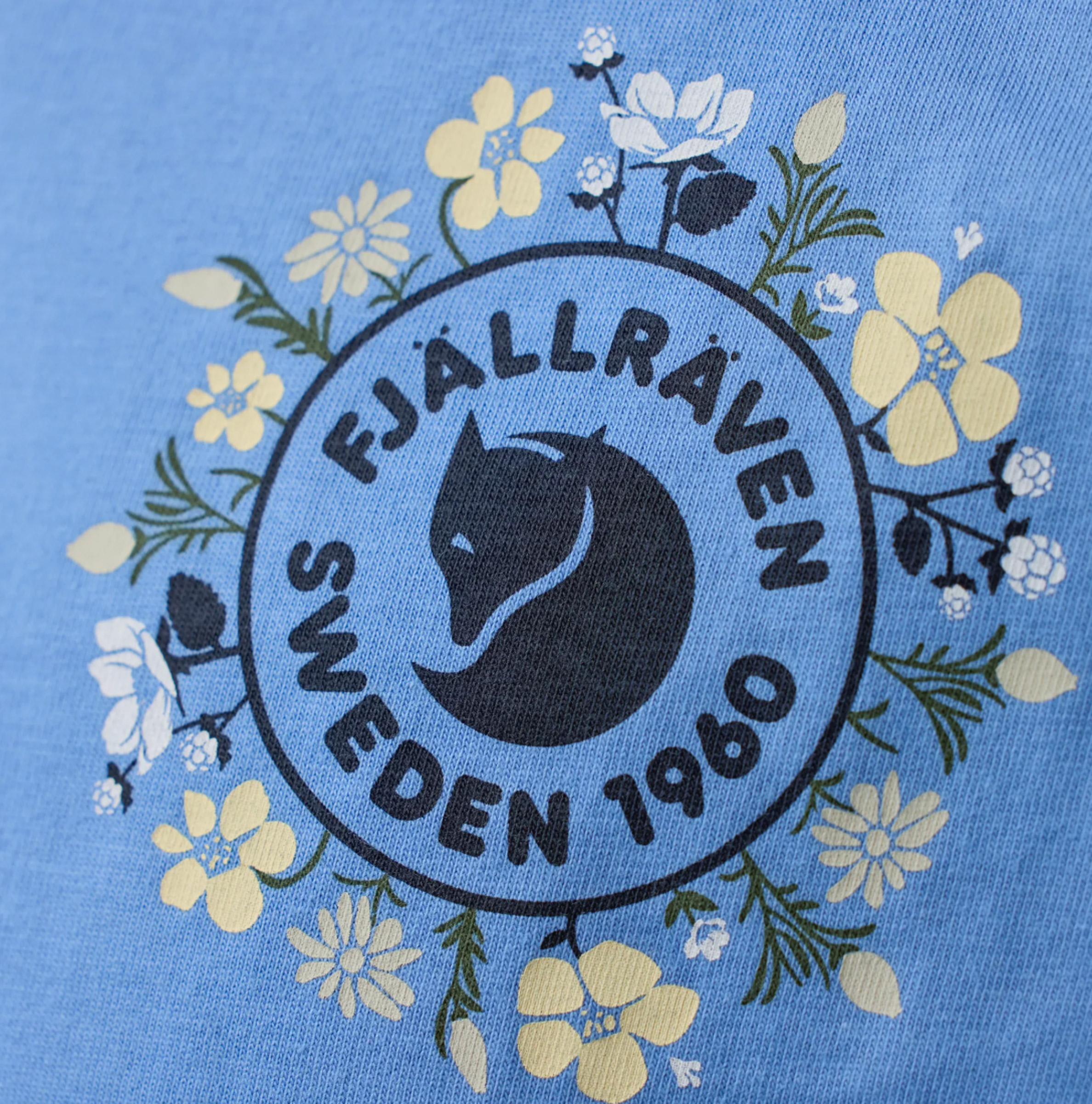 Fjällblomster Logo T-shirt Dame