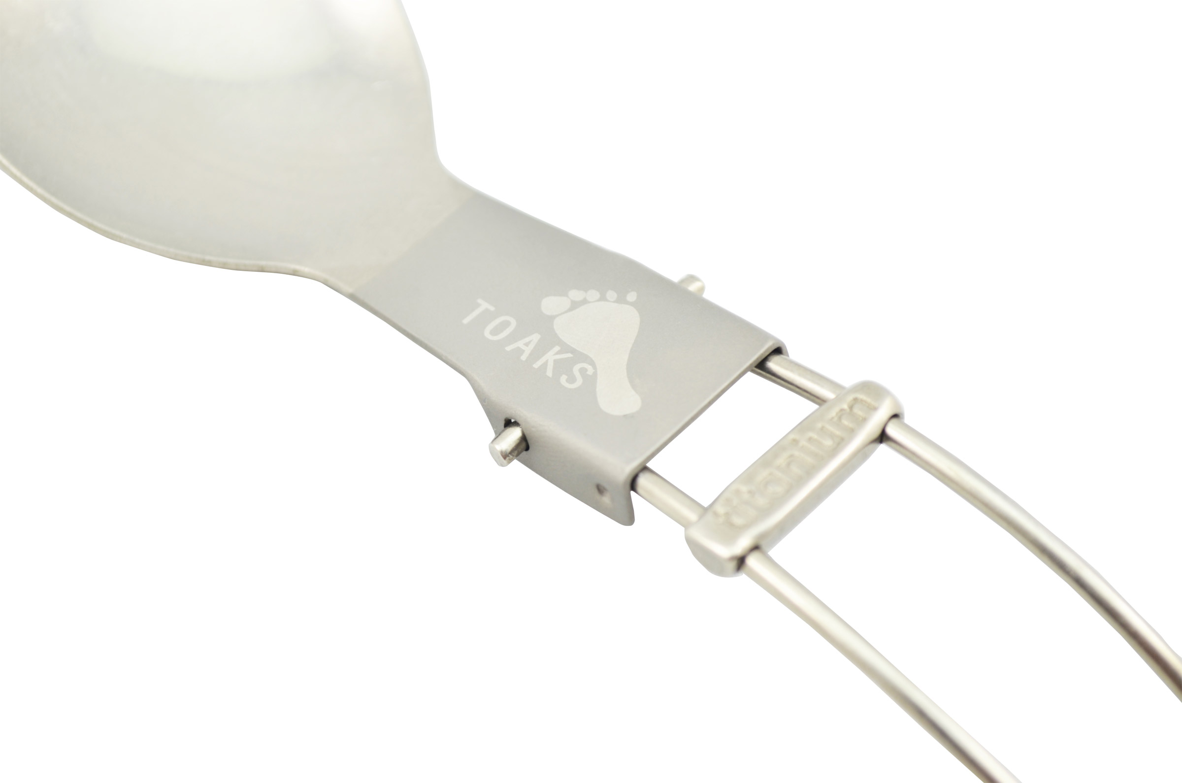 Titanium Folding Spork