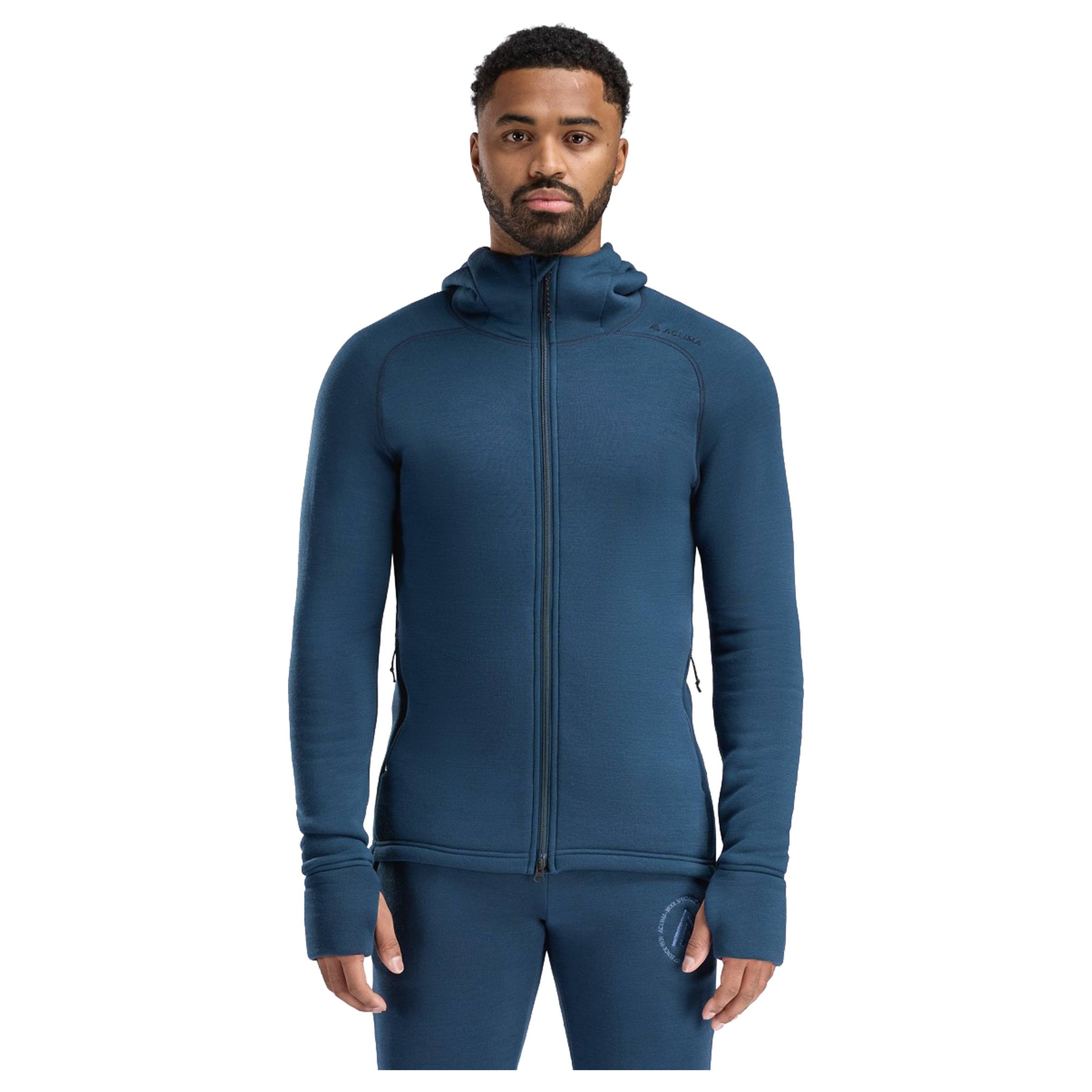 FleeceWool Hooded Jacket Herre Aclima herre