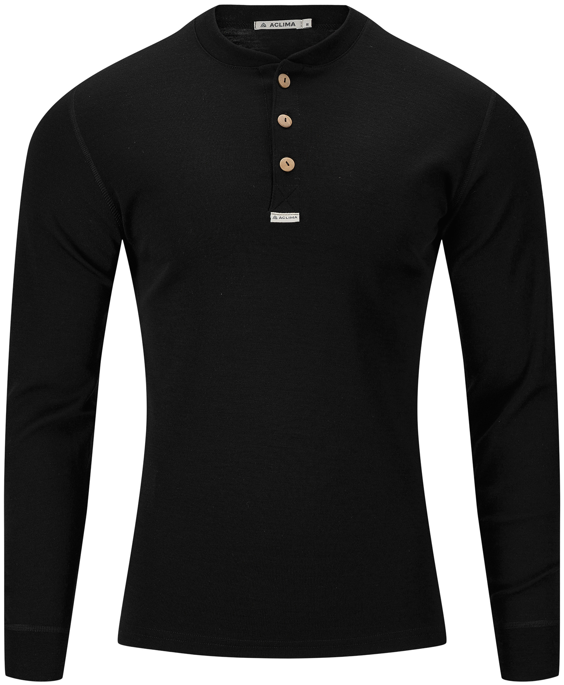 WarmWool Granddad Shirt Aclima herre