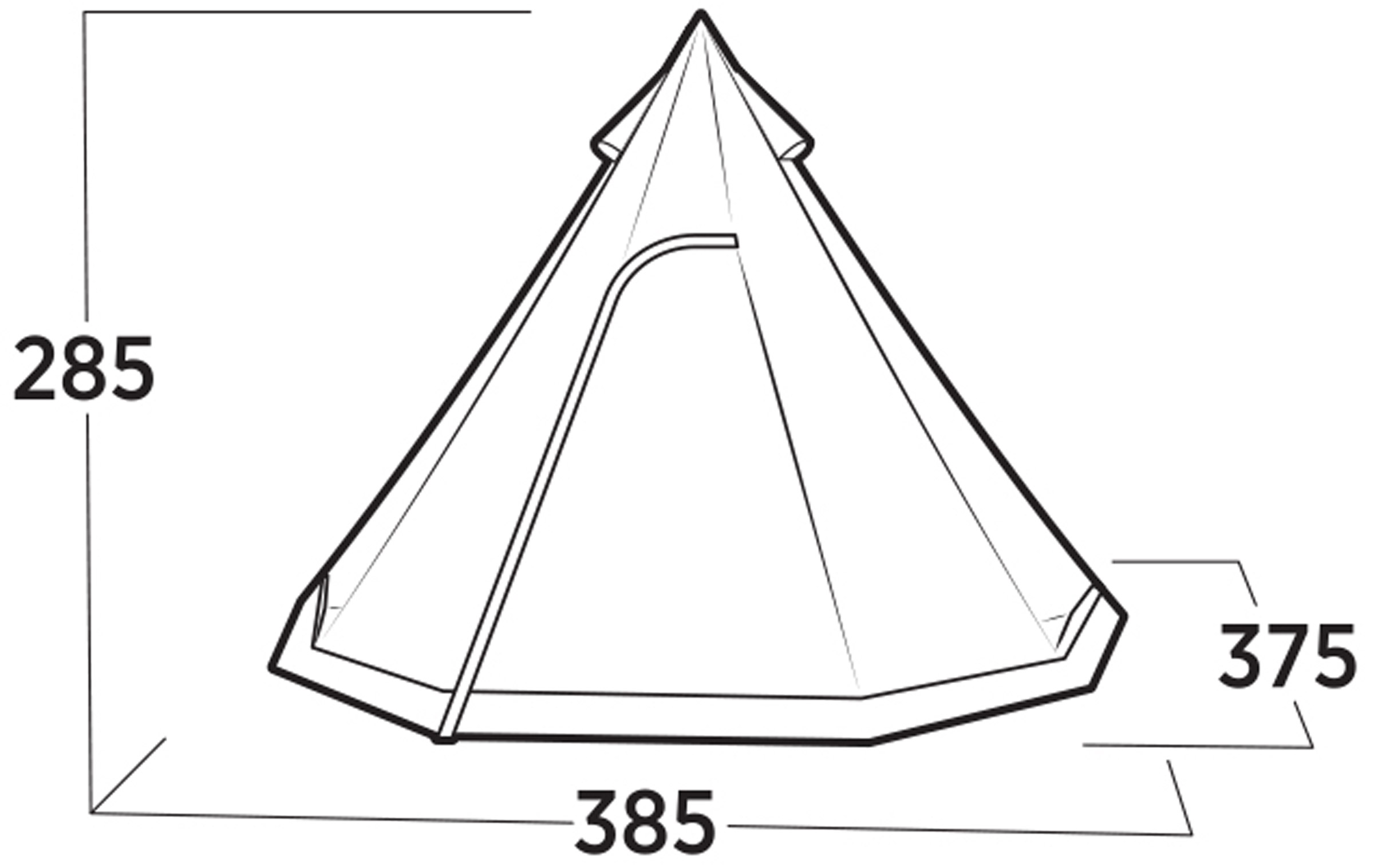 Rands Tipi, 8-Personers Tipitelt