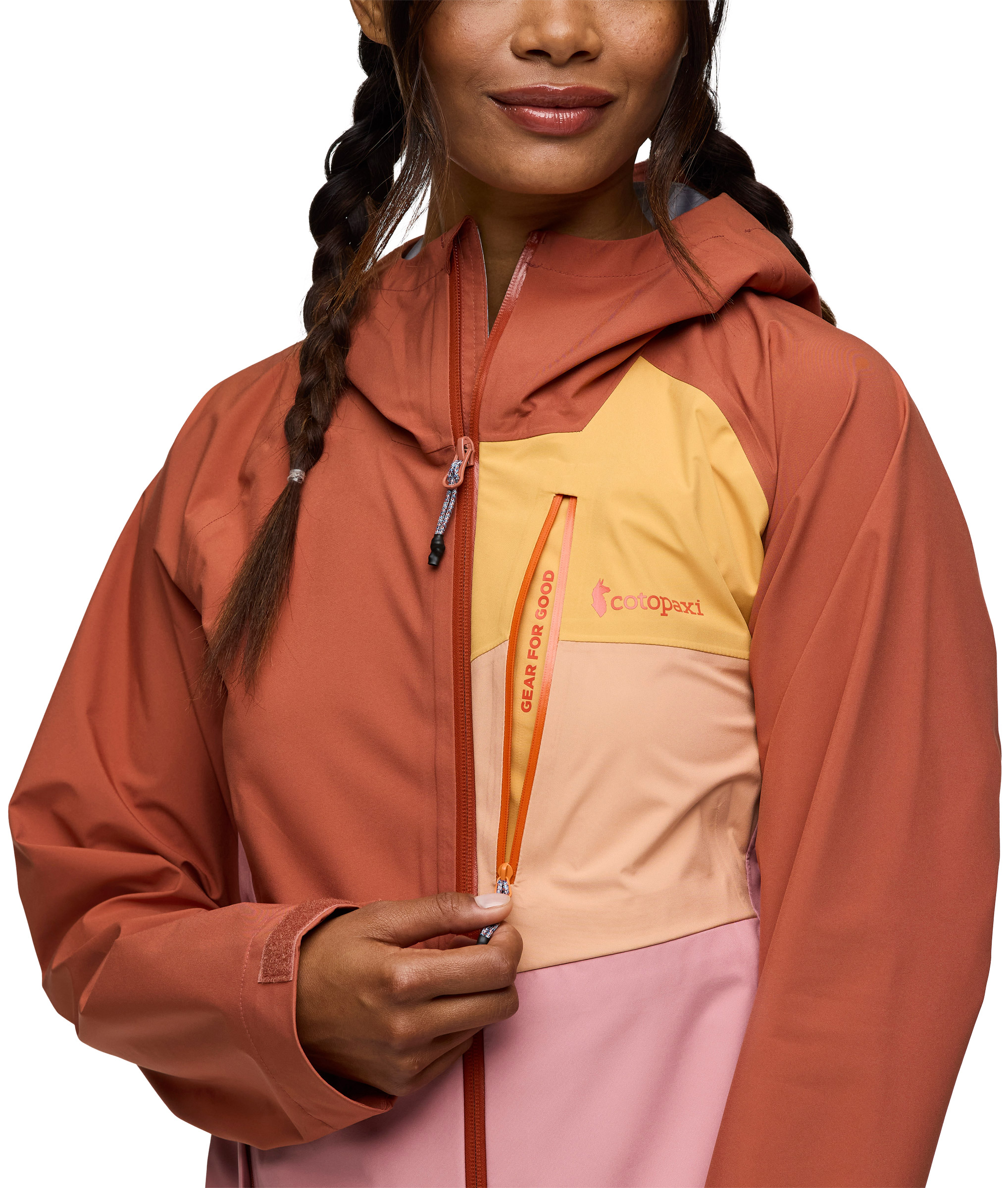 Impermeo 3L Hooded Shell Jacket Dame