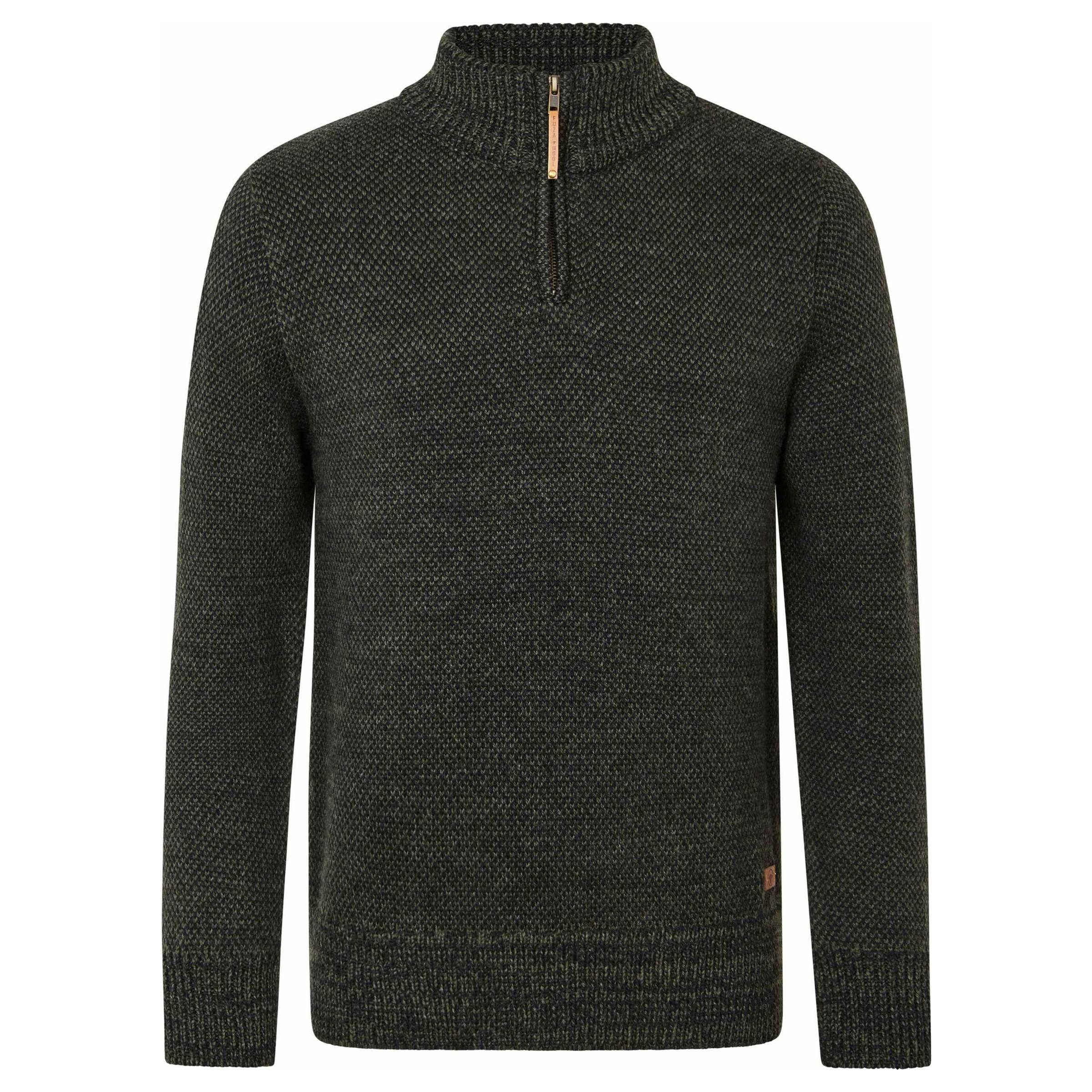 Dai 1/2 Zip Sweater Herre Fuza Wool brands